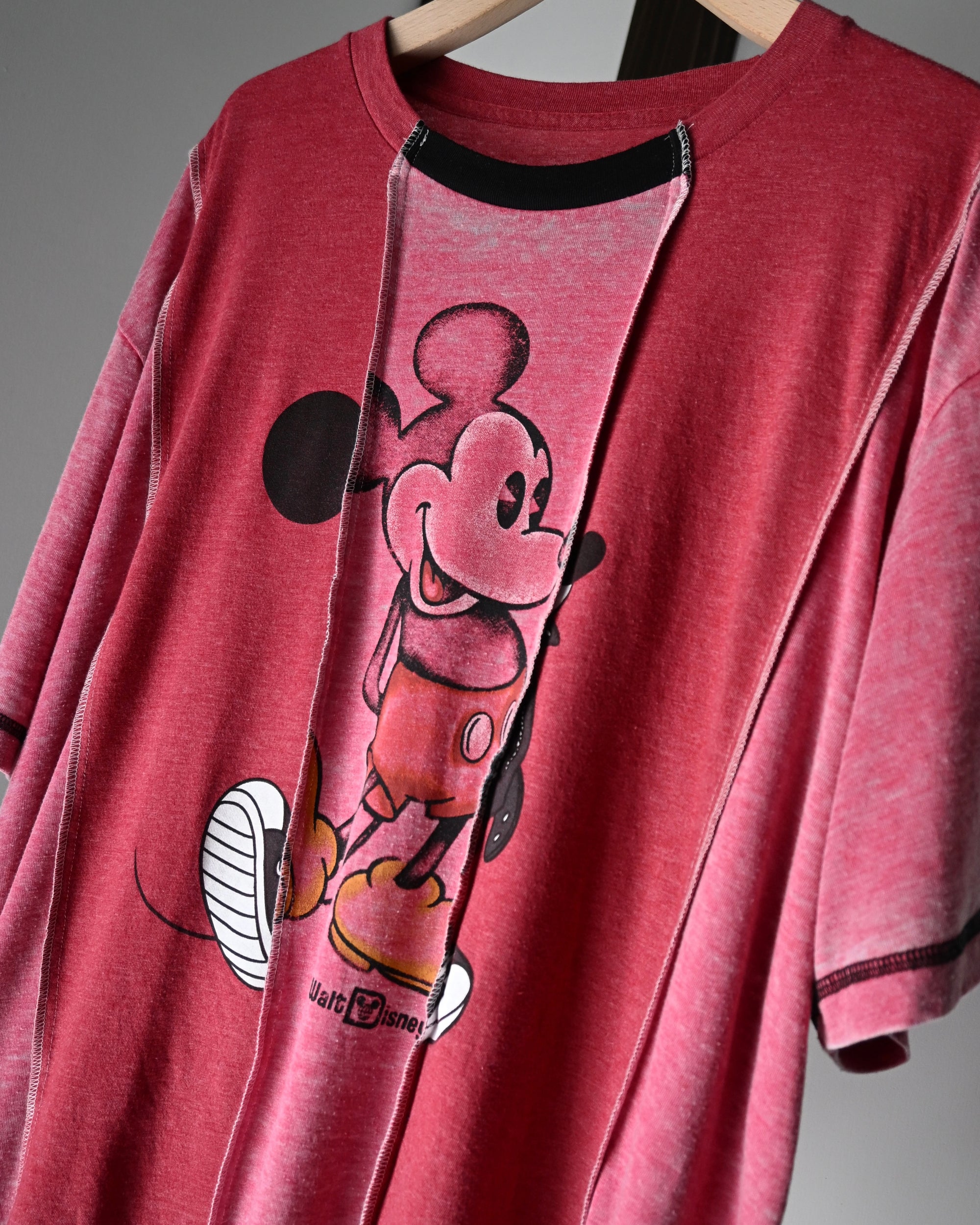 ID26-024-F / rebuild mickey tee 【E】