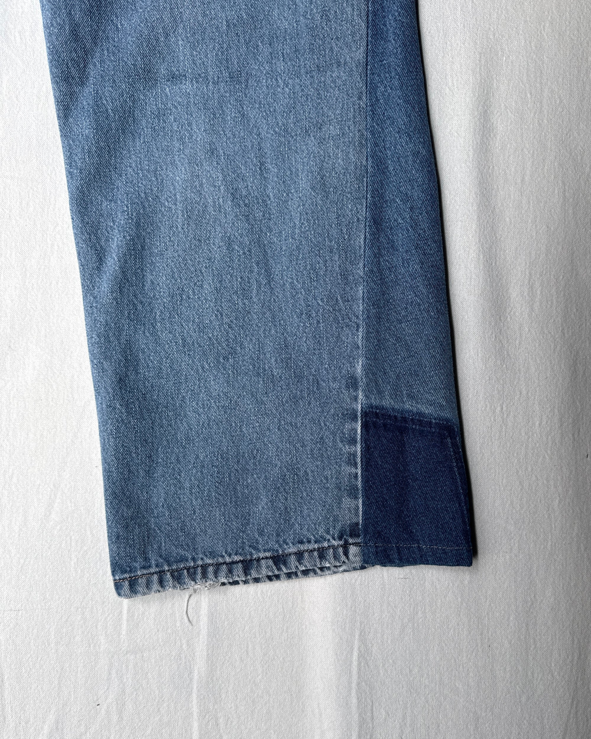 ID25-005-01-F / wide leg easy denim【D】