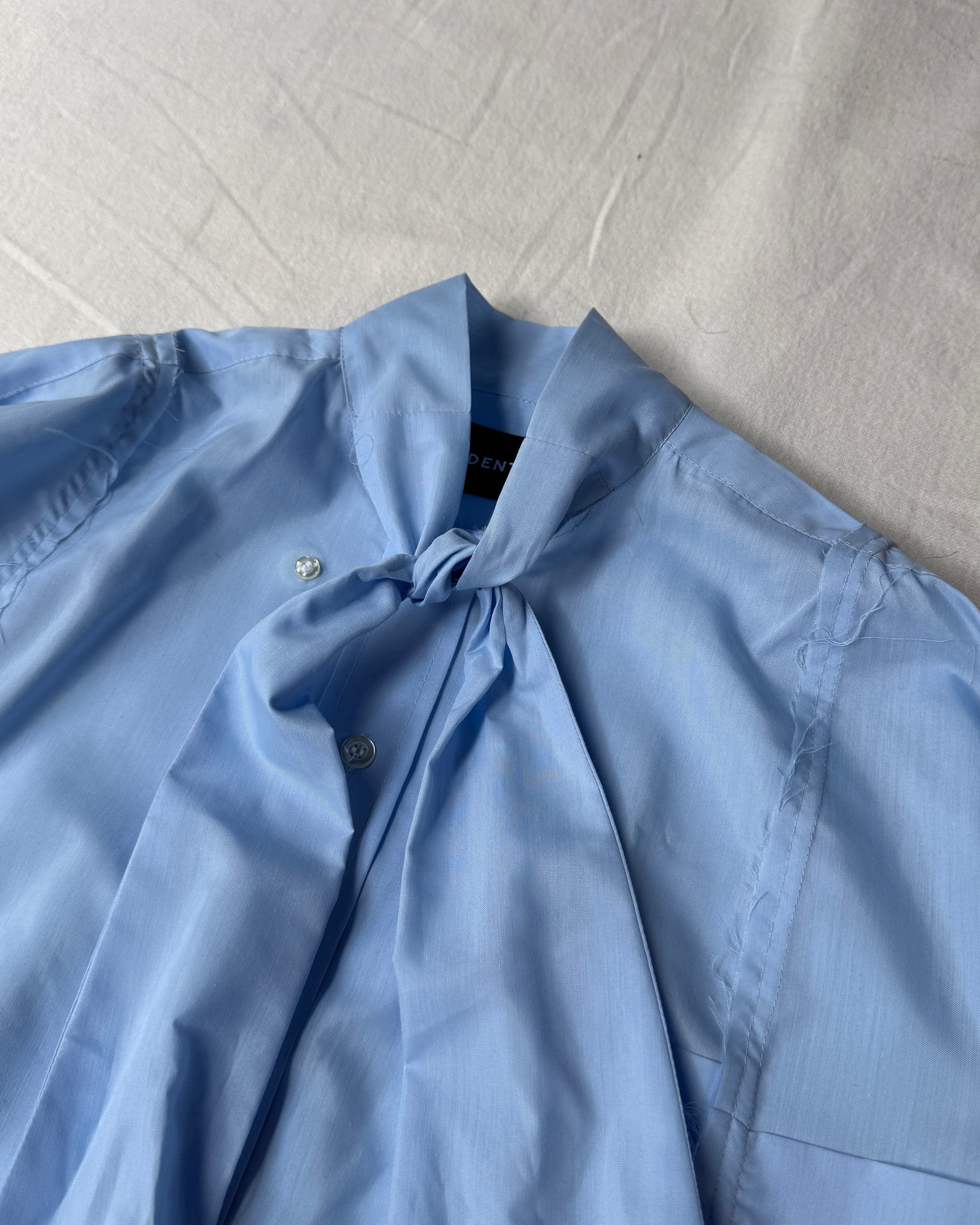 ID26-004-F / docking ribbon shirt【A】