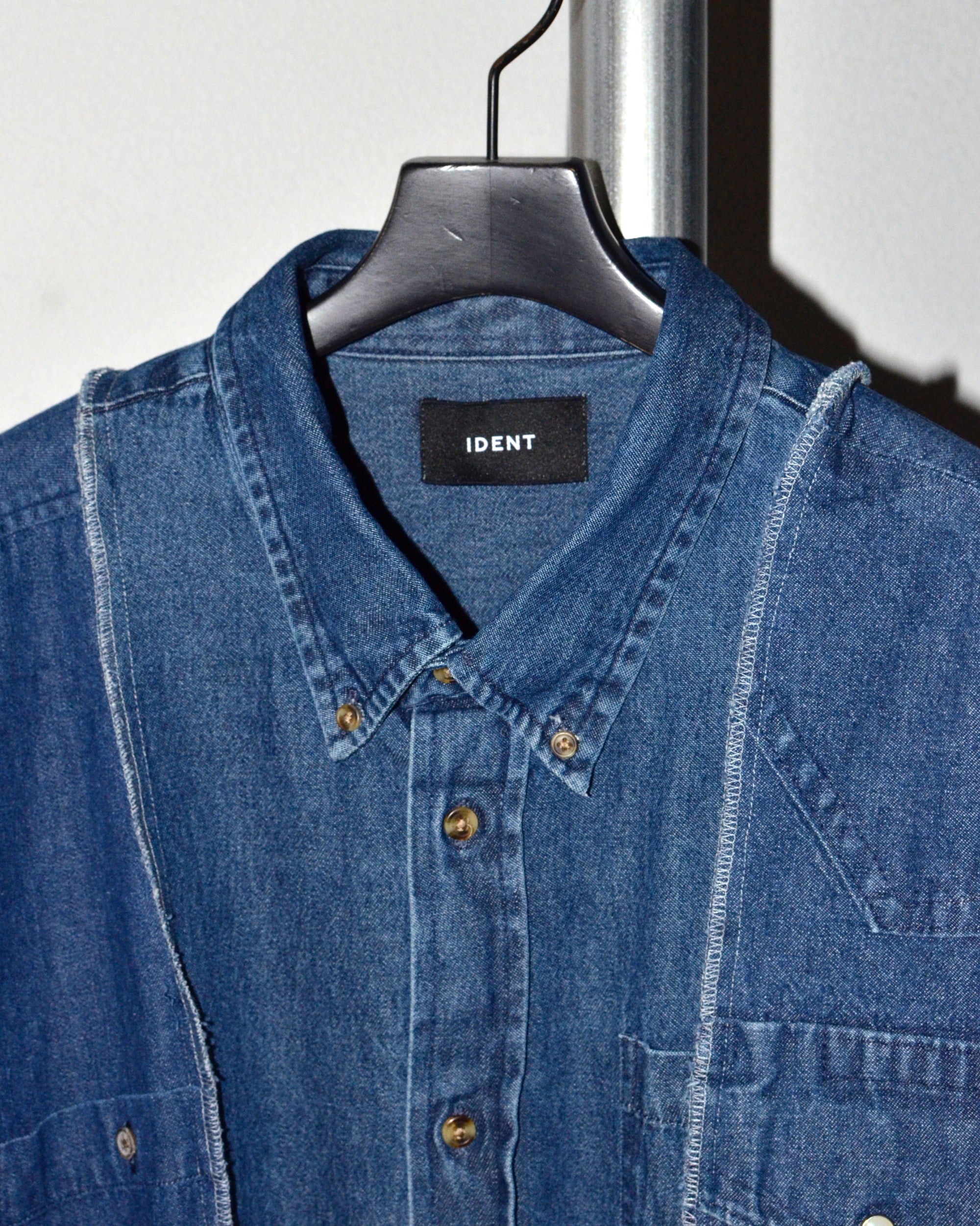 ID25-028-F / docking over denim shirt jacket【A】