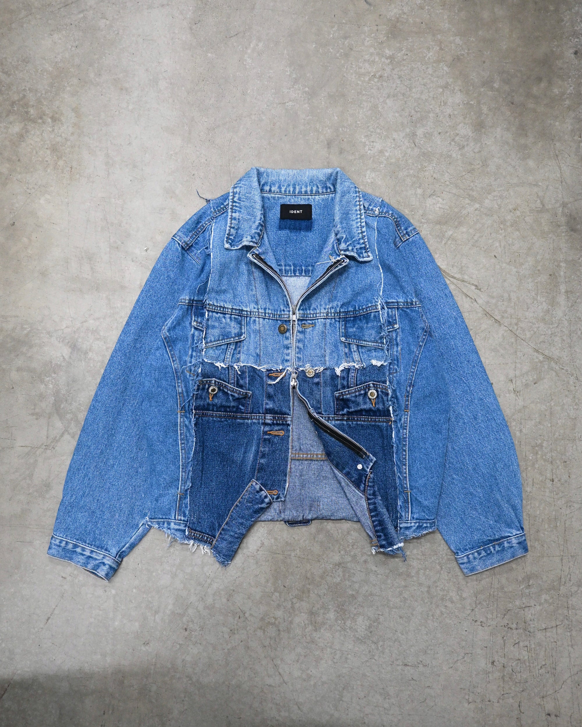 ID26-041-F / mirrored denim jacket【B】