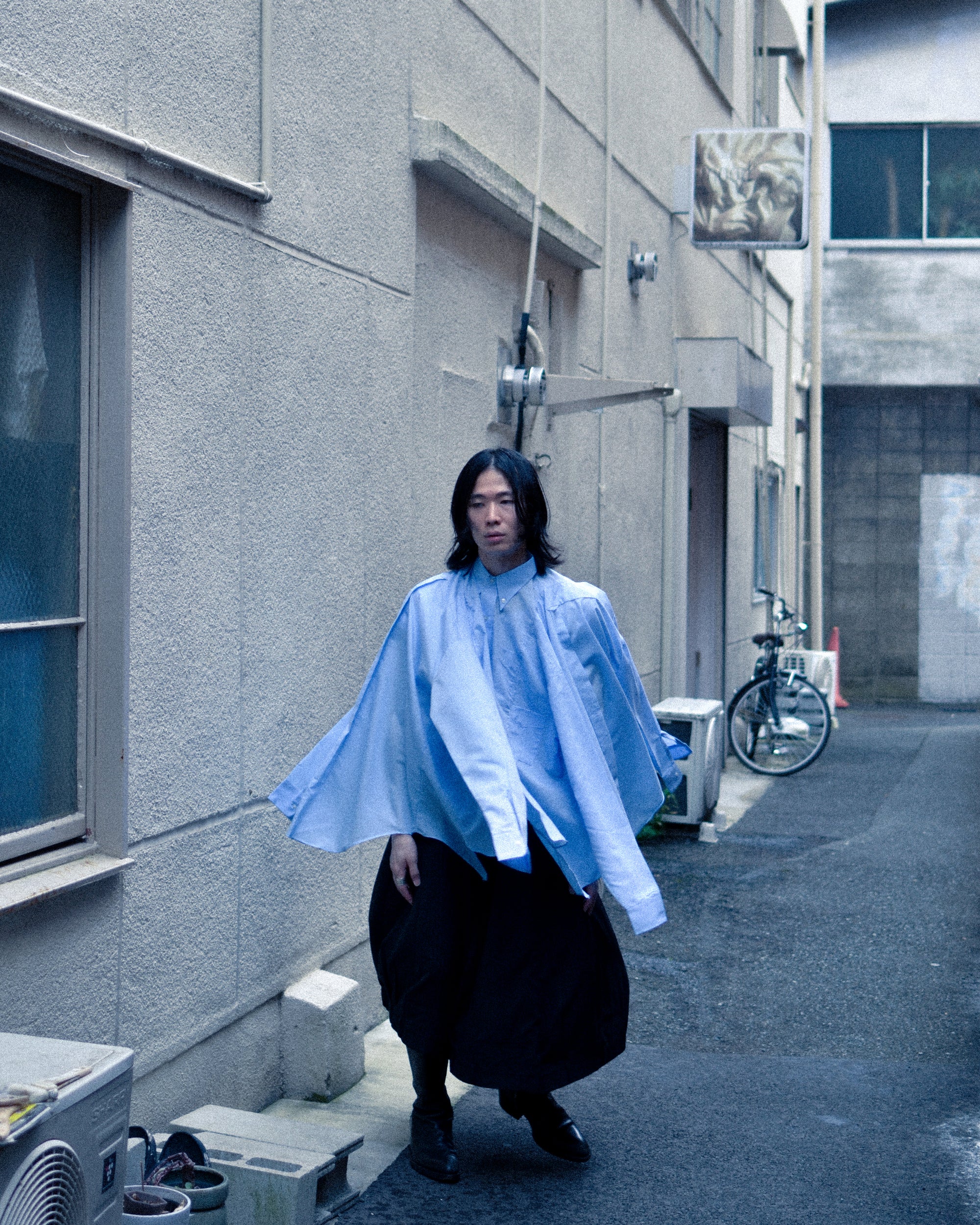 ID25-004 / docking avant-garde shirt