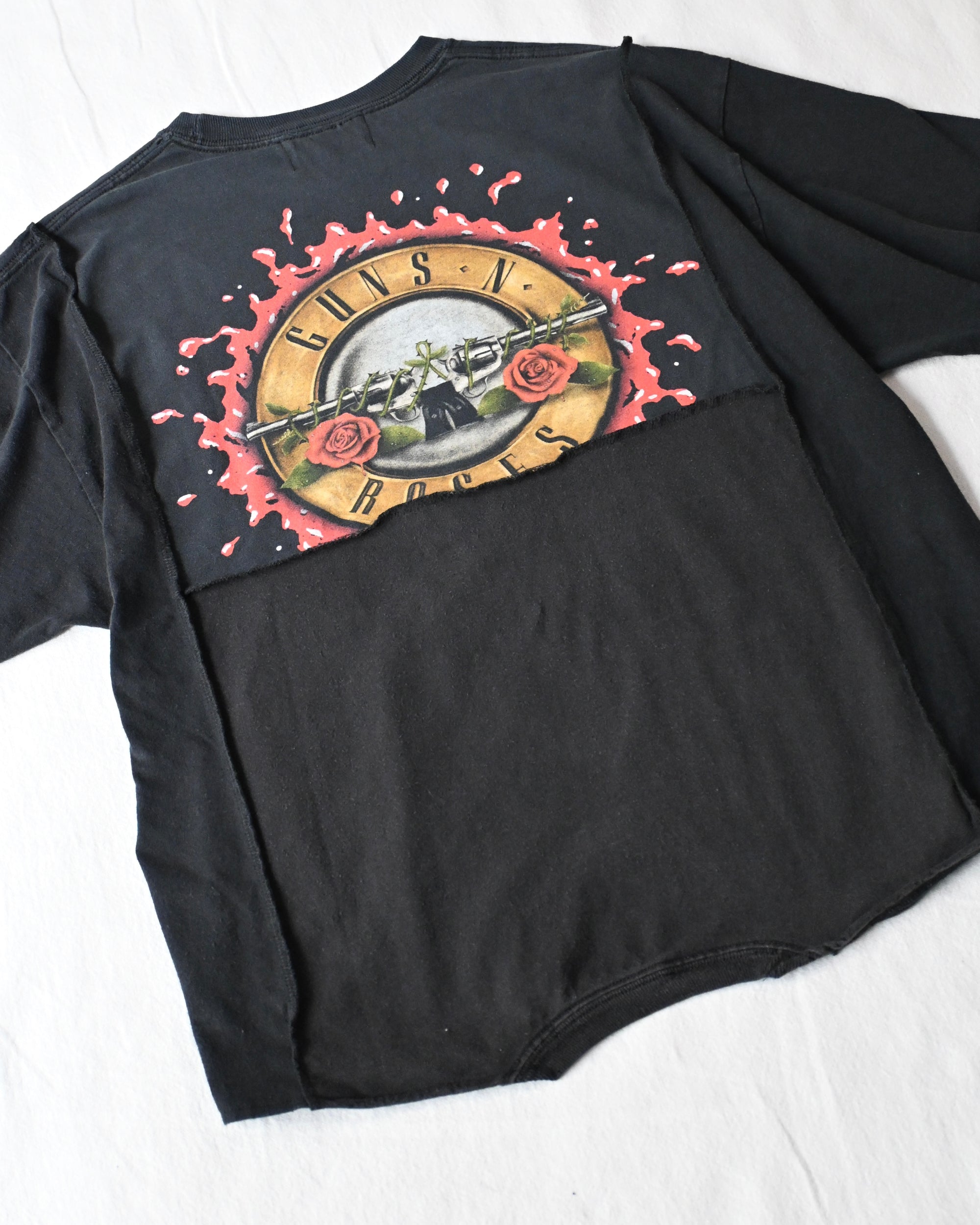 ID26-028-F / mirrored band tee【B】