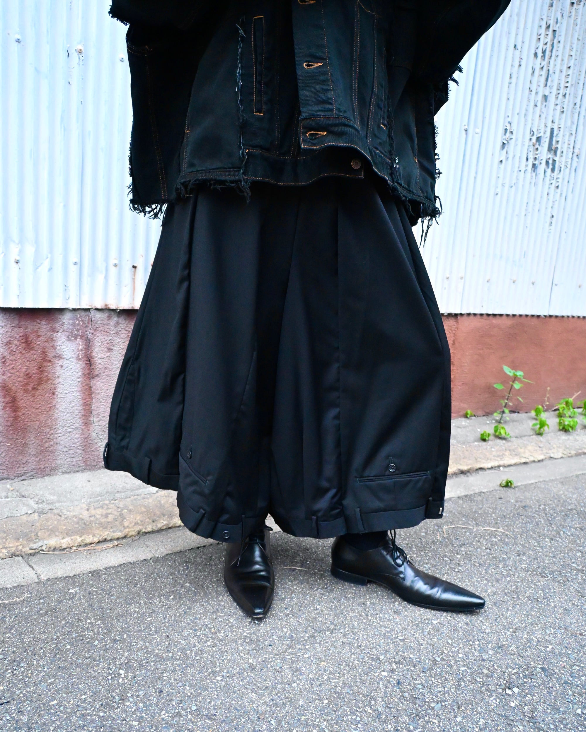 ID26-006-03-M / rebuild hakama slacks【B】