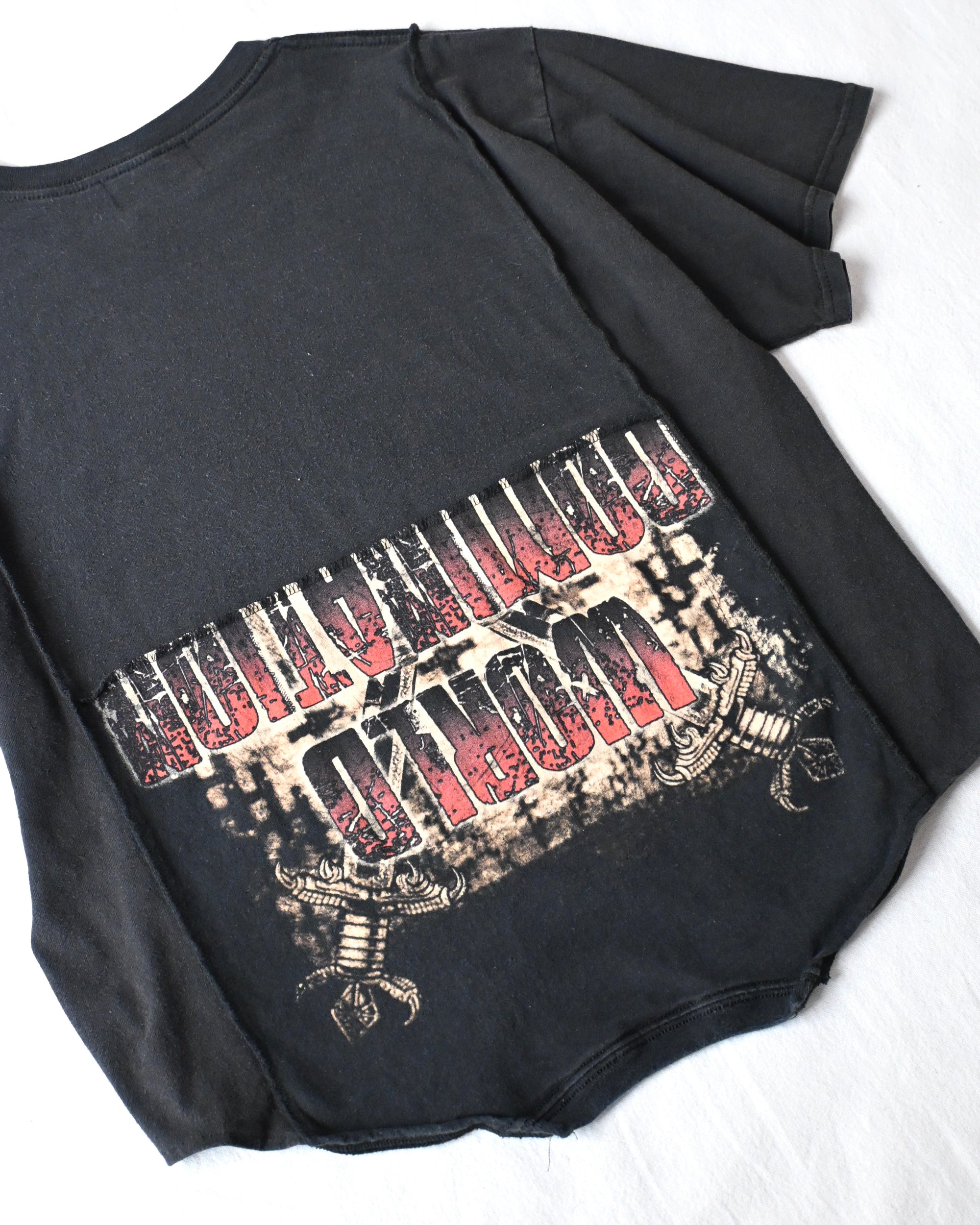 ID26-028-F / mirrored band tee【C】