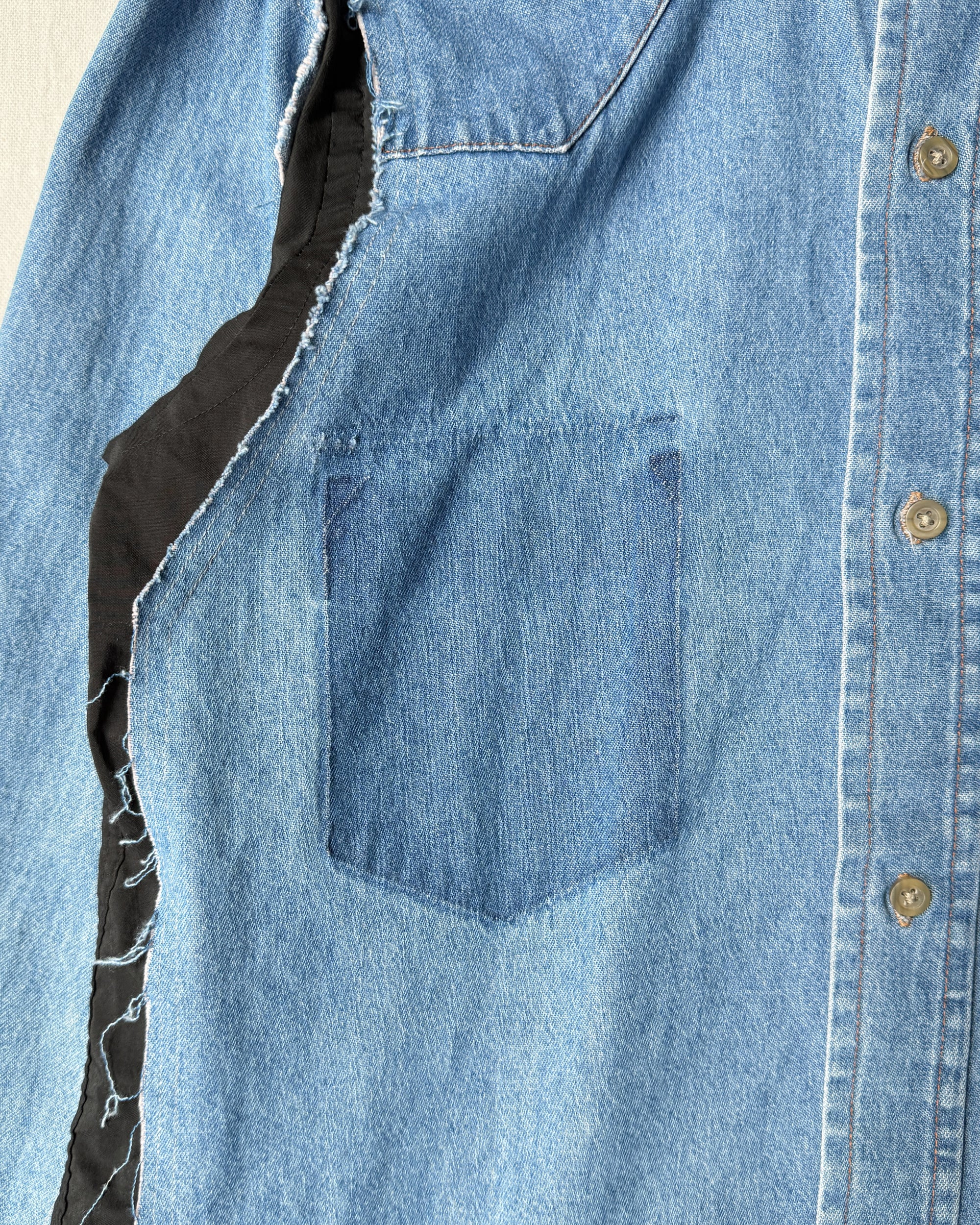 ID25-019 / docking fake layered shirt【B】