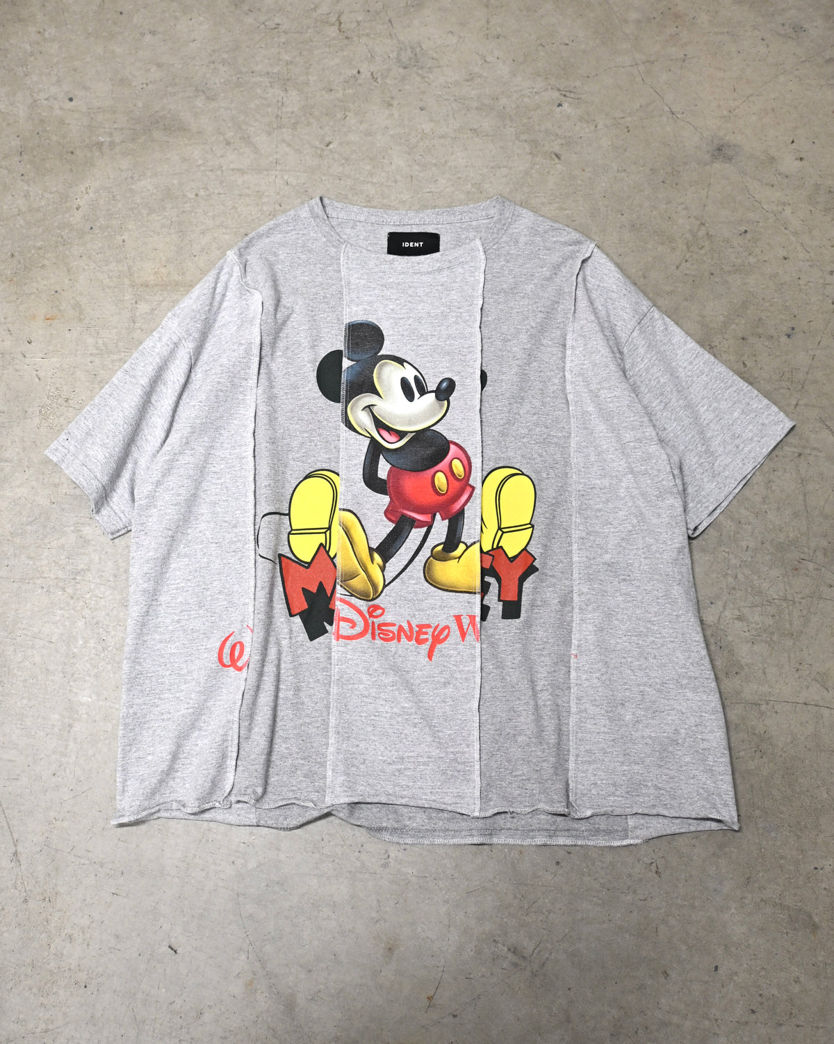 ID26-024-F / rebuild mickey tee【G】