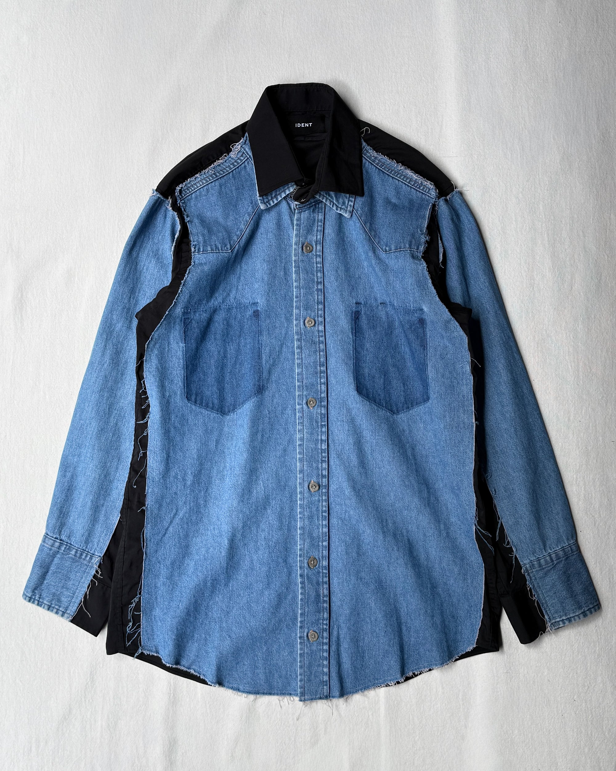 ID25-019 / docking fake layered shirt【B】