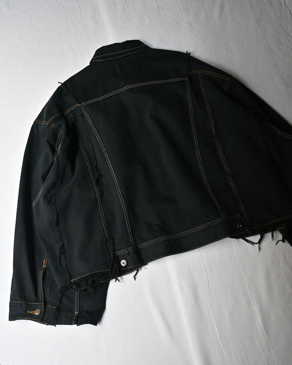 ID-006-06-F / rebuild denim overdyed【C】