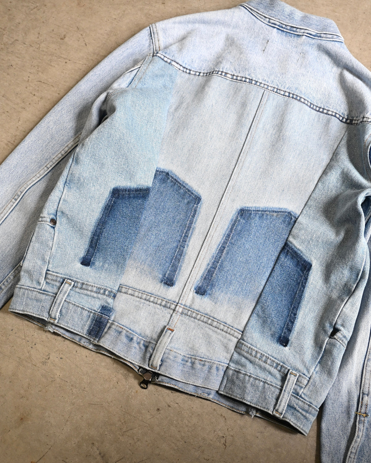 ID26-050-F / upside down denim jacket 【B】