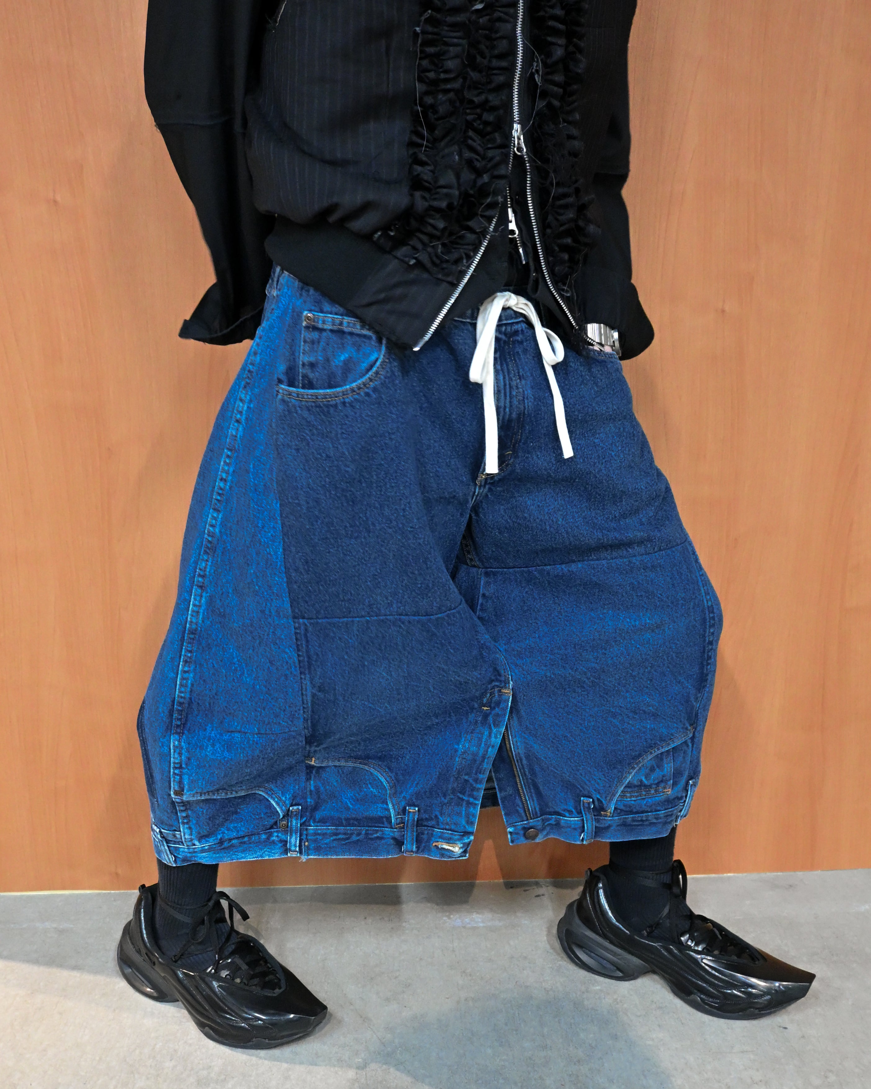 ID26−021-02-F / donut denim pant【B】