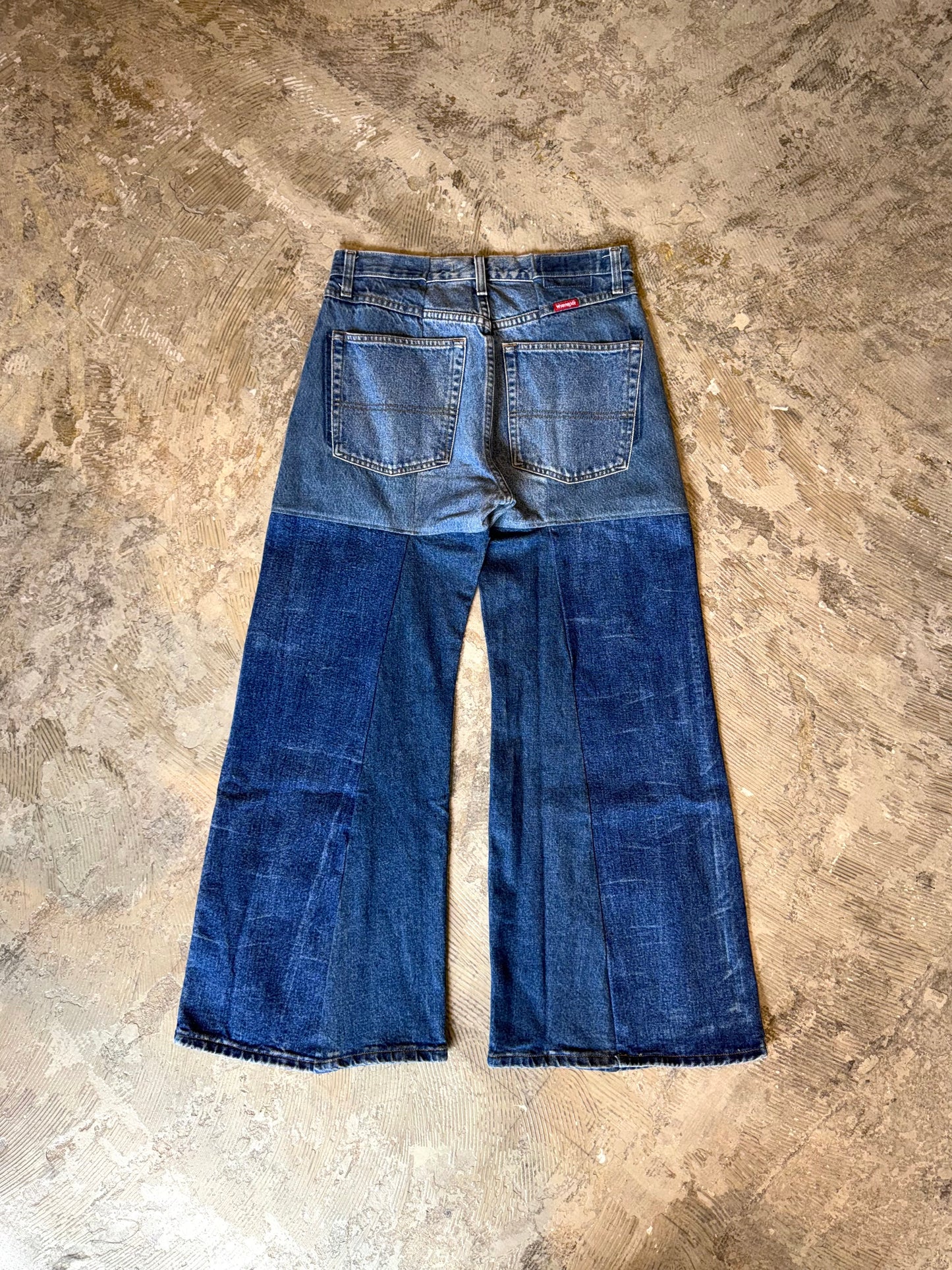 RE-004 / 4panel docking denim【C】