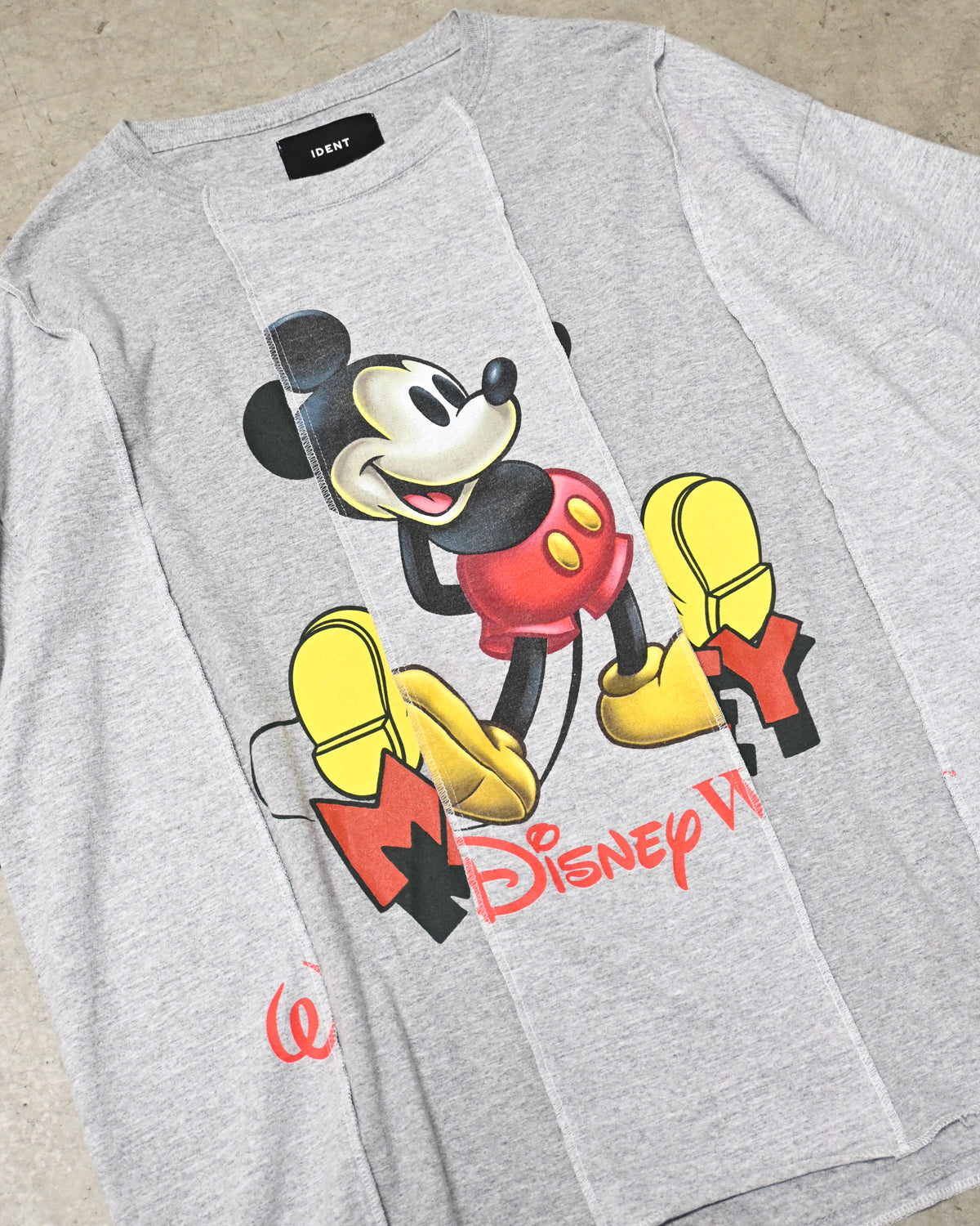 ID26-024-F / rebuild mickey tee【G】