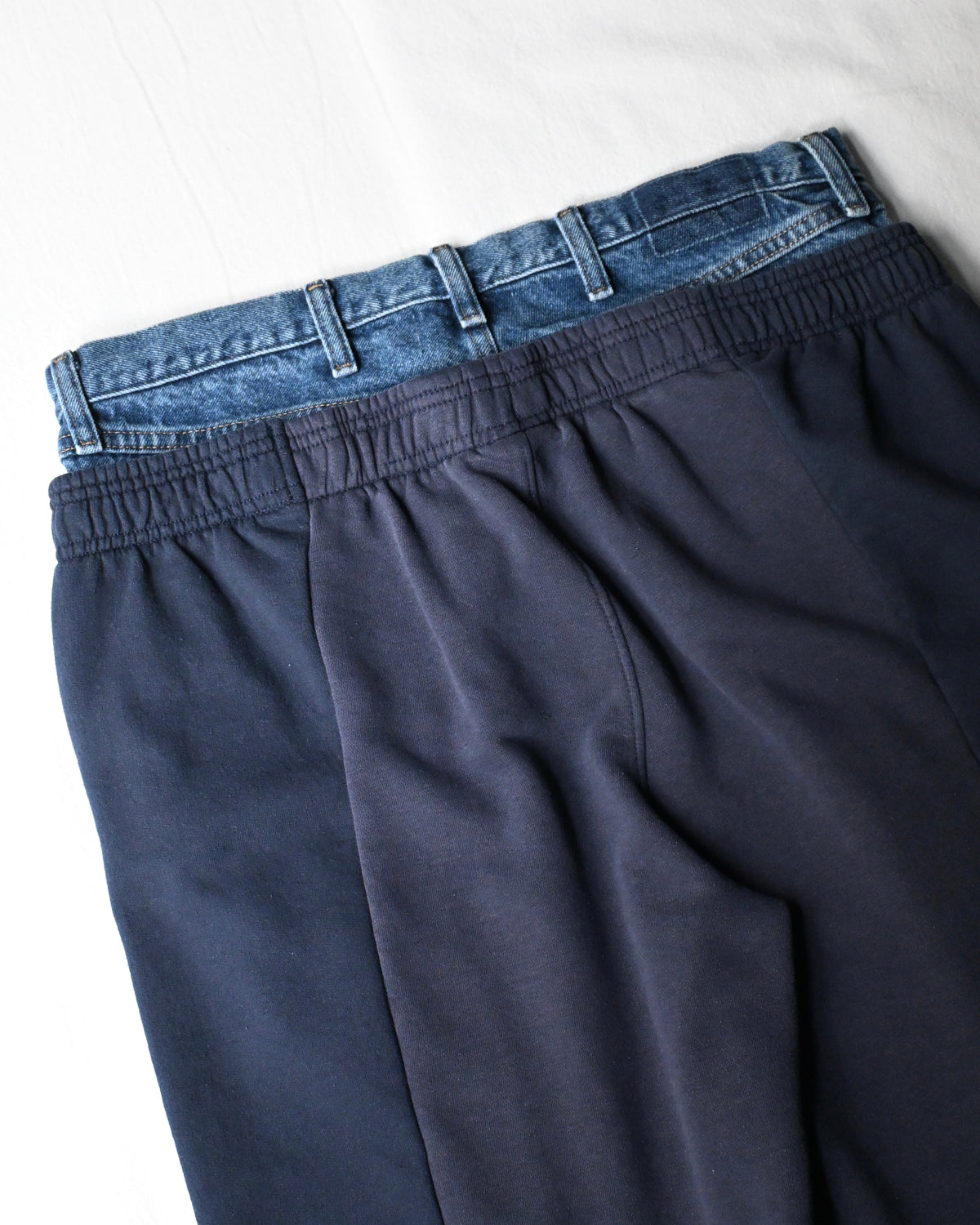 ID26-051-F / double wast wide sweat【A】