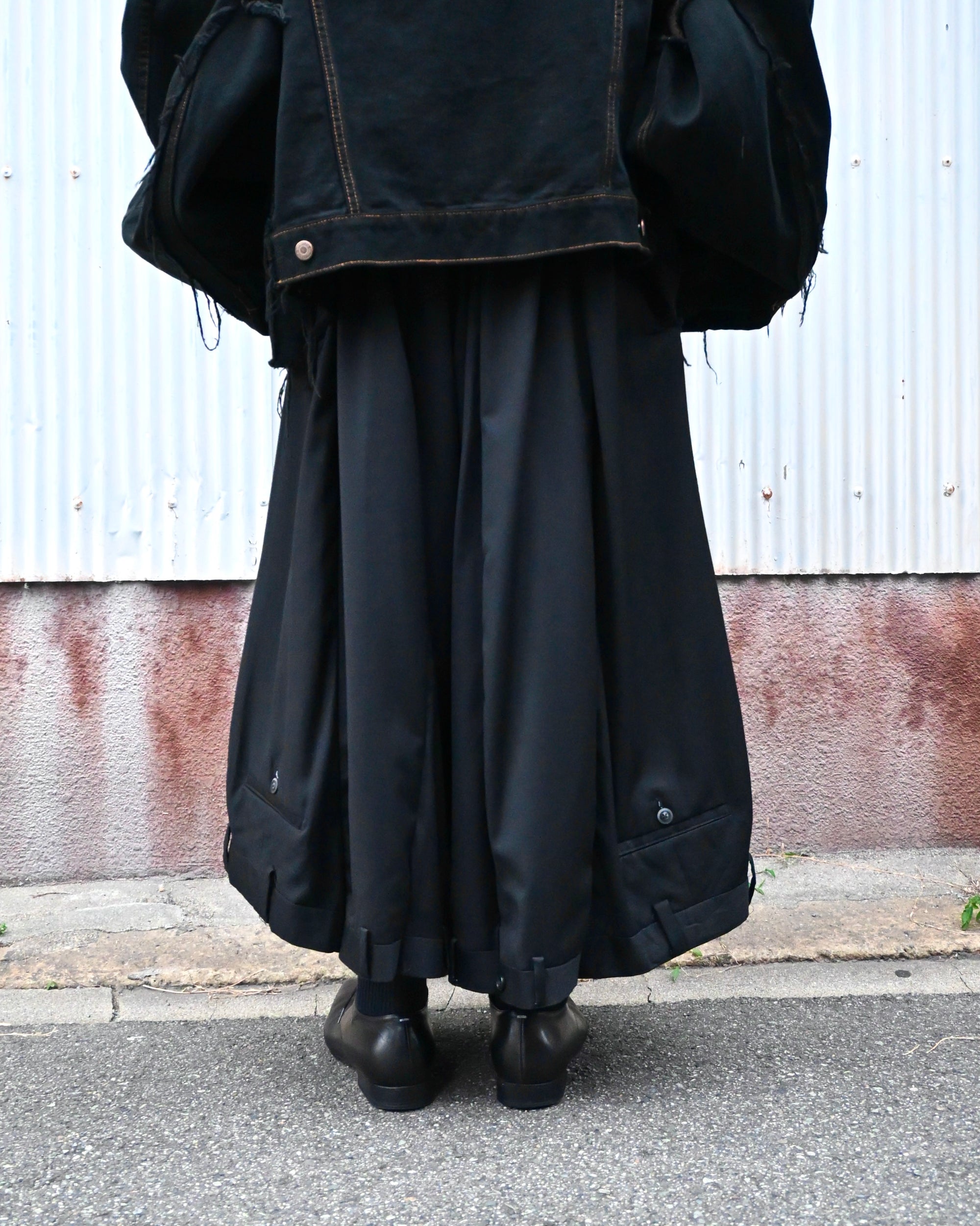 ID26-006-03-M / rebuild hakama slacks【B】
