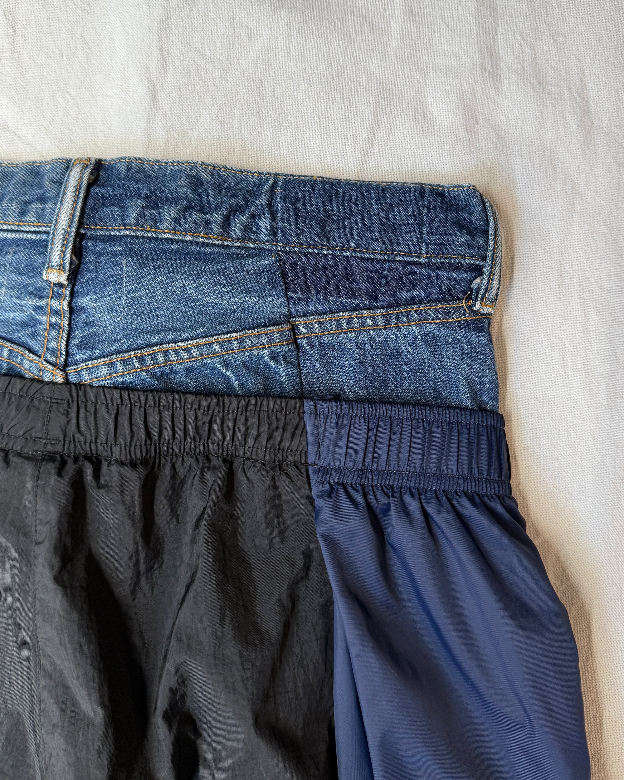 ID25-024-F / docking double waist pant【A】