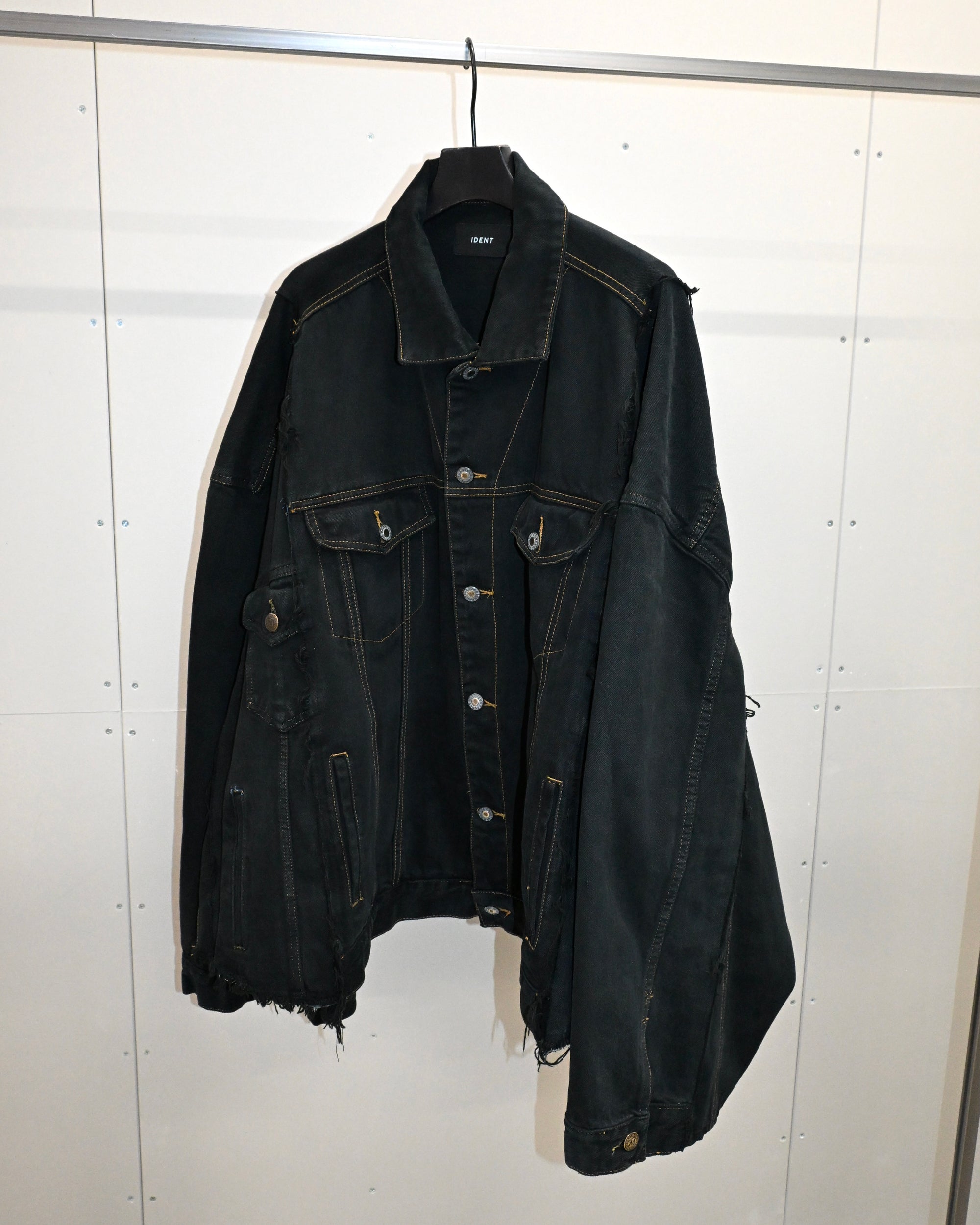 ID-006-06-F / rebuild kimono denim overdyed【A】