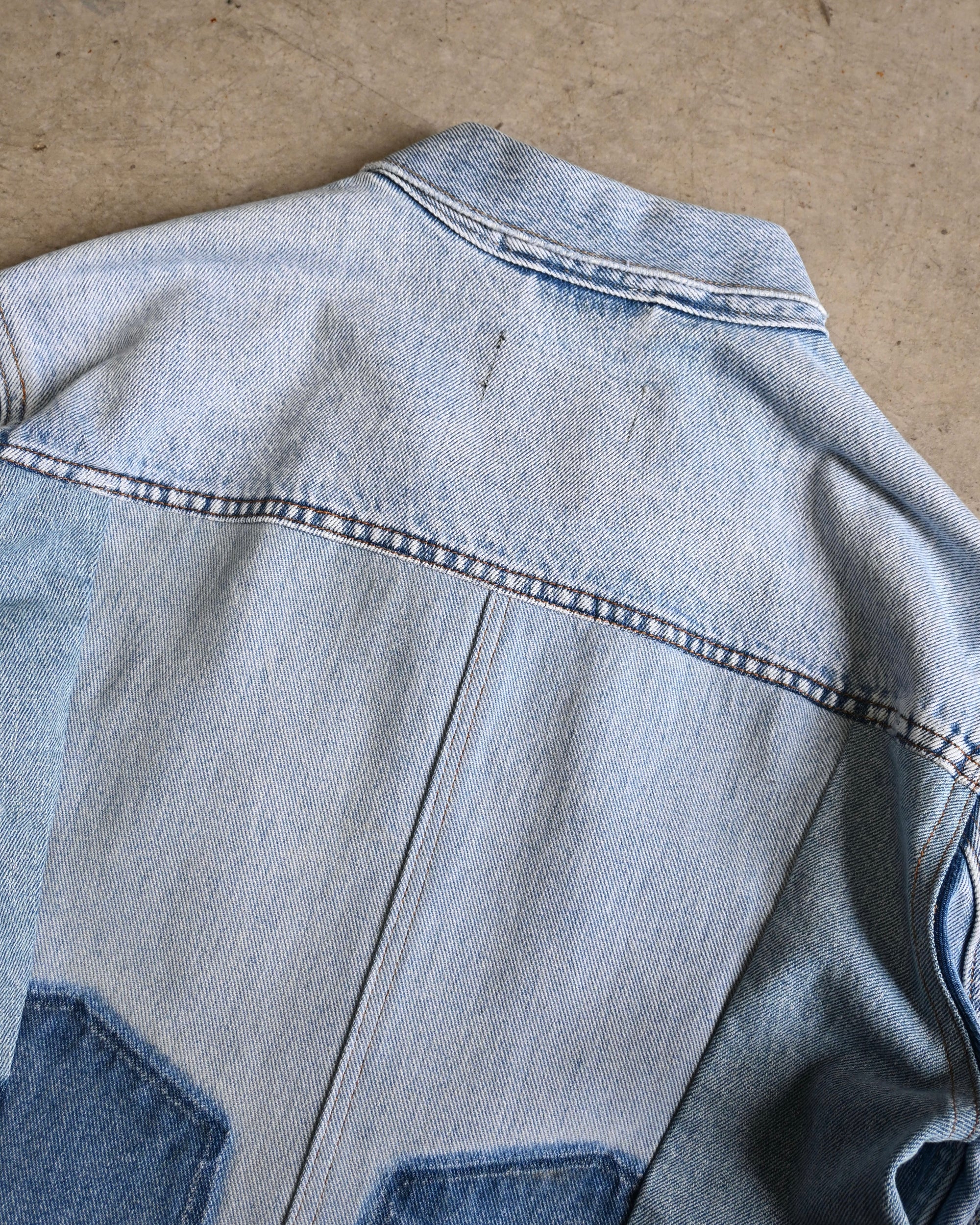 ID26-050-F / upside down denim jacket 【B】