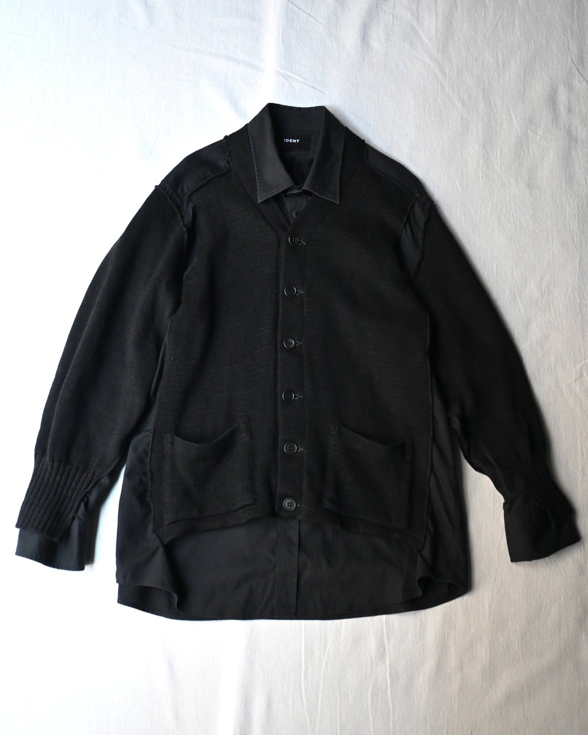 ID26-047-F / fake layered vintage cardigan 【B】
