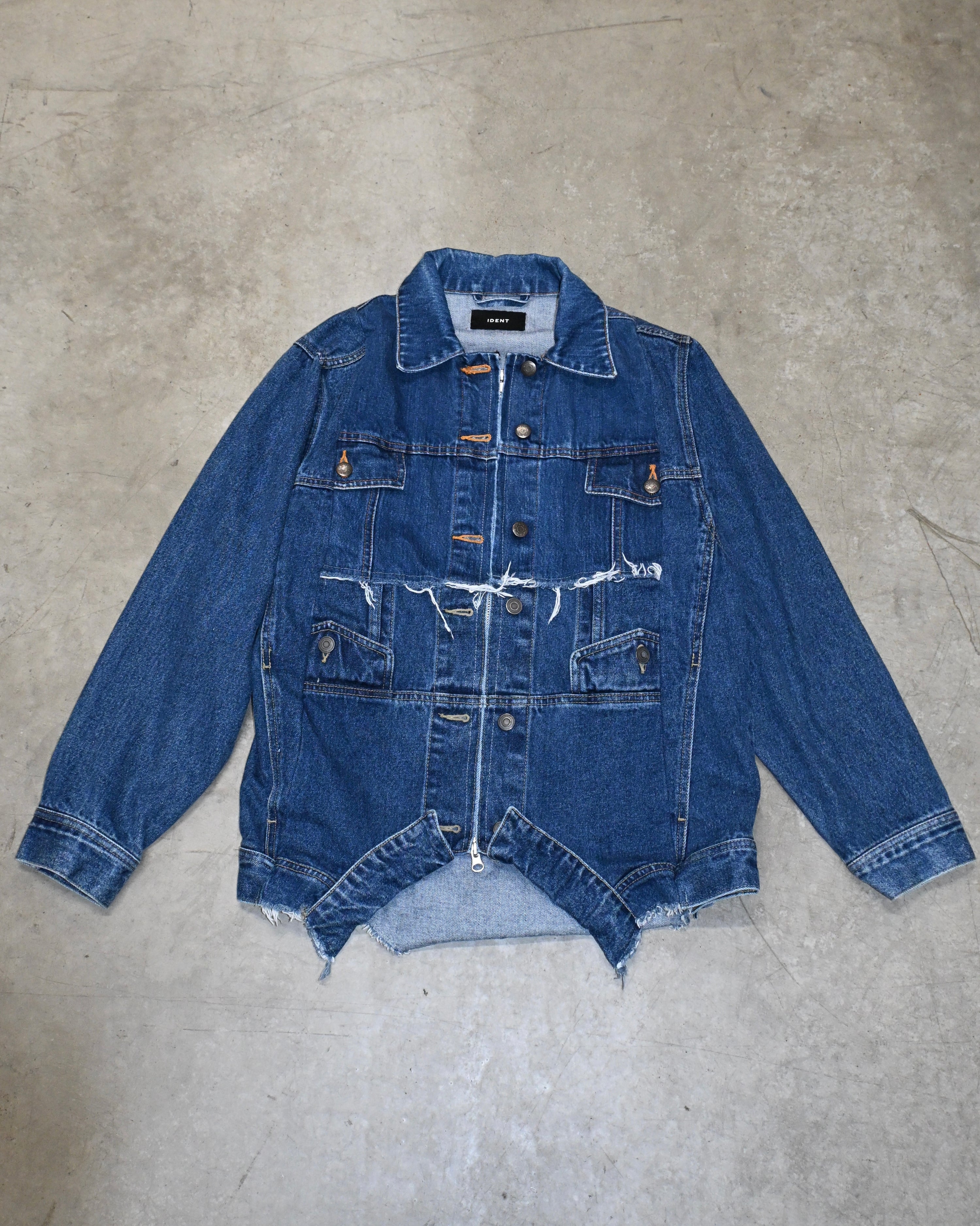 ID26-041-F / mirrored denim jacket【C】