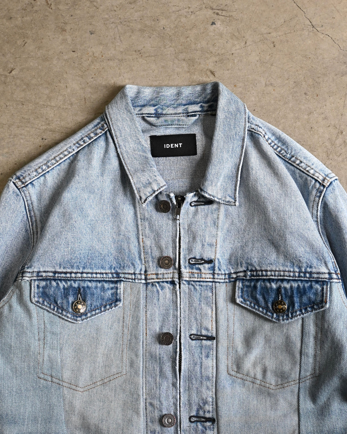 ID26-050-F / upside down denim jacket 【B】