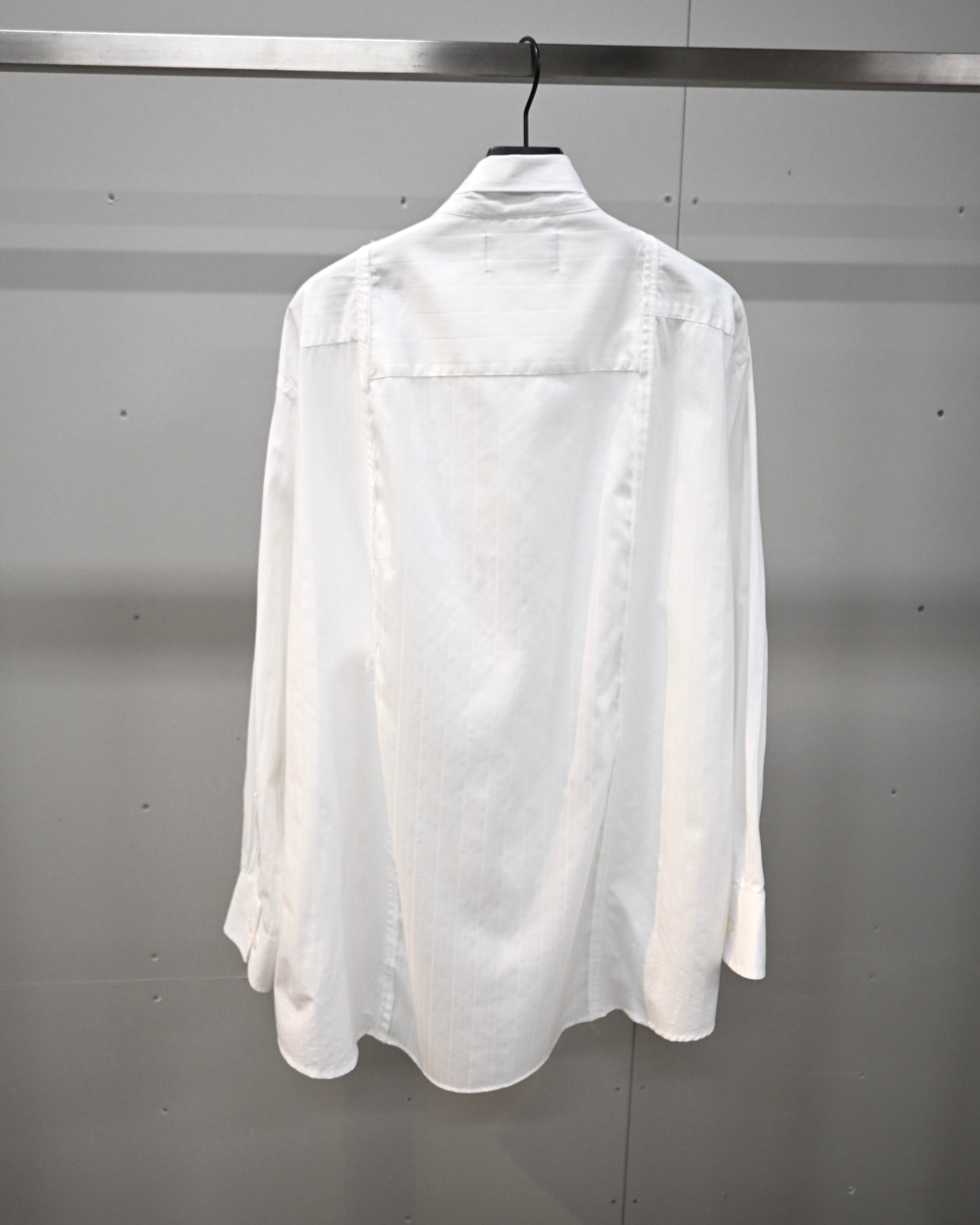 ID26-004-03-F / docking ribbon shirt【A】