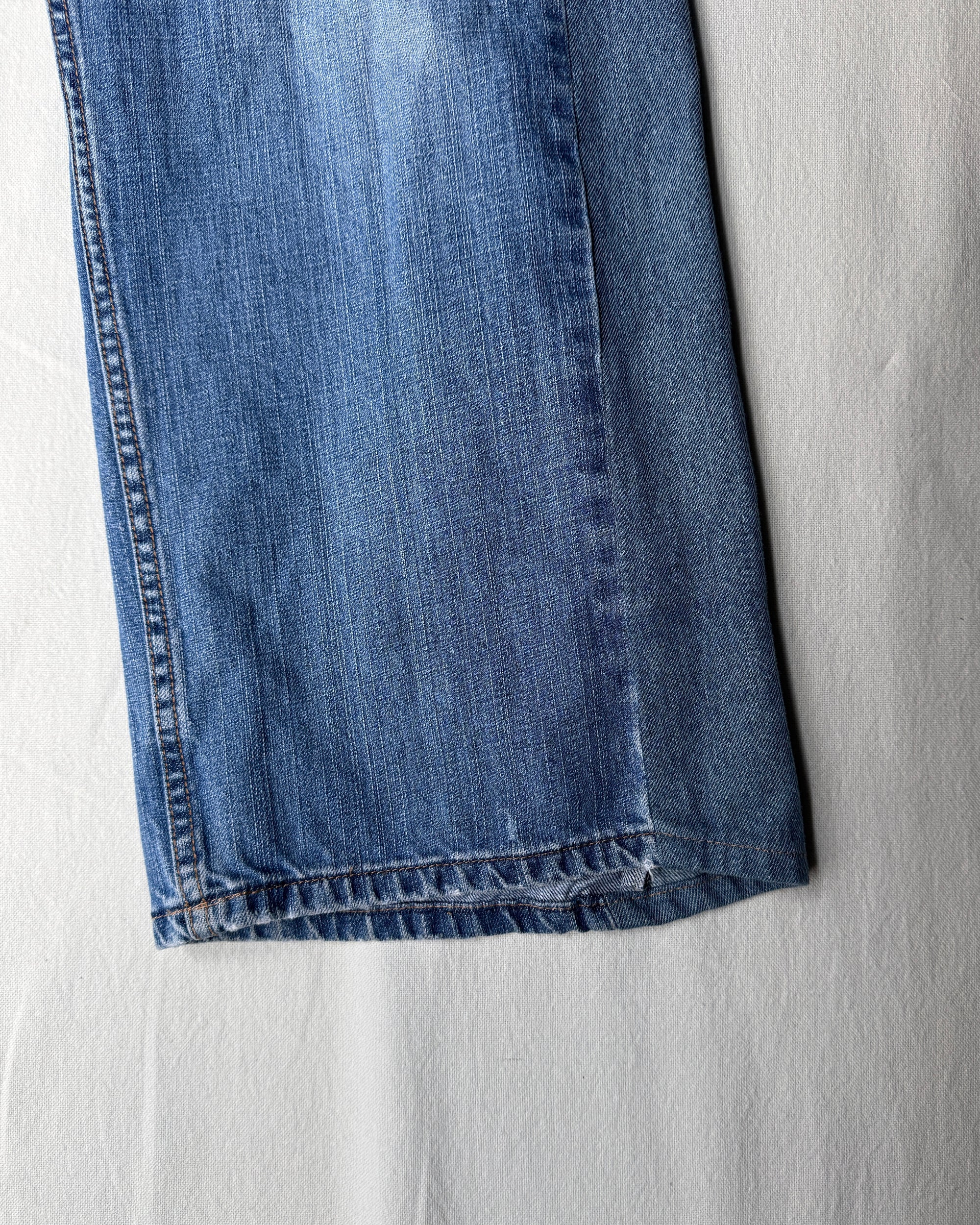 ID25-005-01-F / wide leg easy denim【C】
