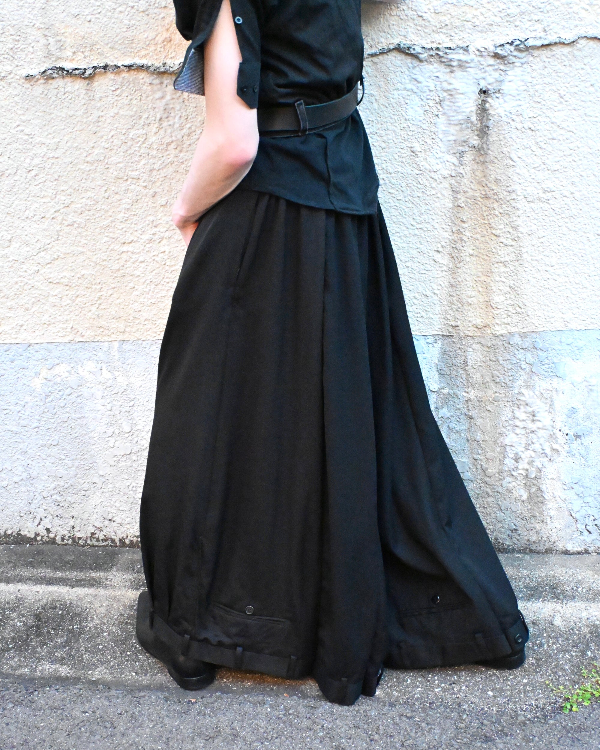 ID26-006-02-L / rebuild hakama slacks【A】