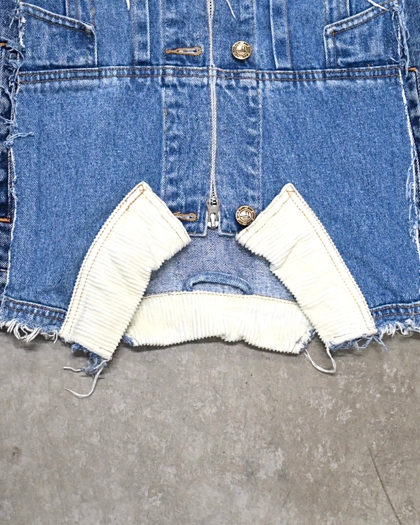 ID26-041-F / mirrored denim jacket【A】