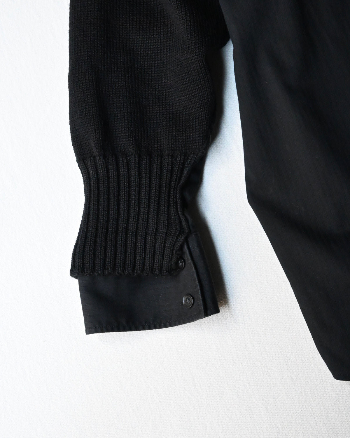 ID26-047-F / fake layered vintage cardigan 【B】