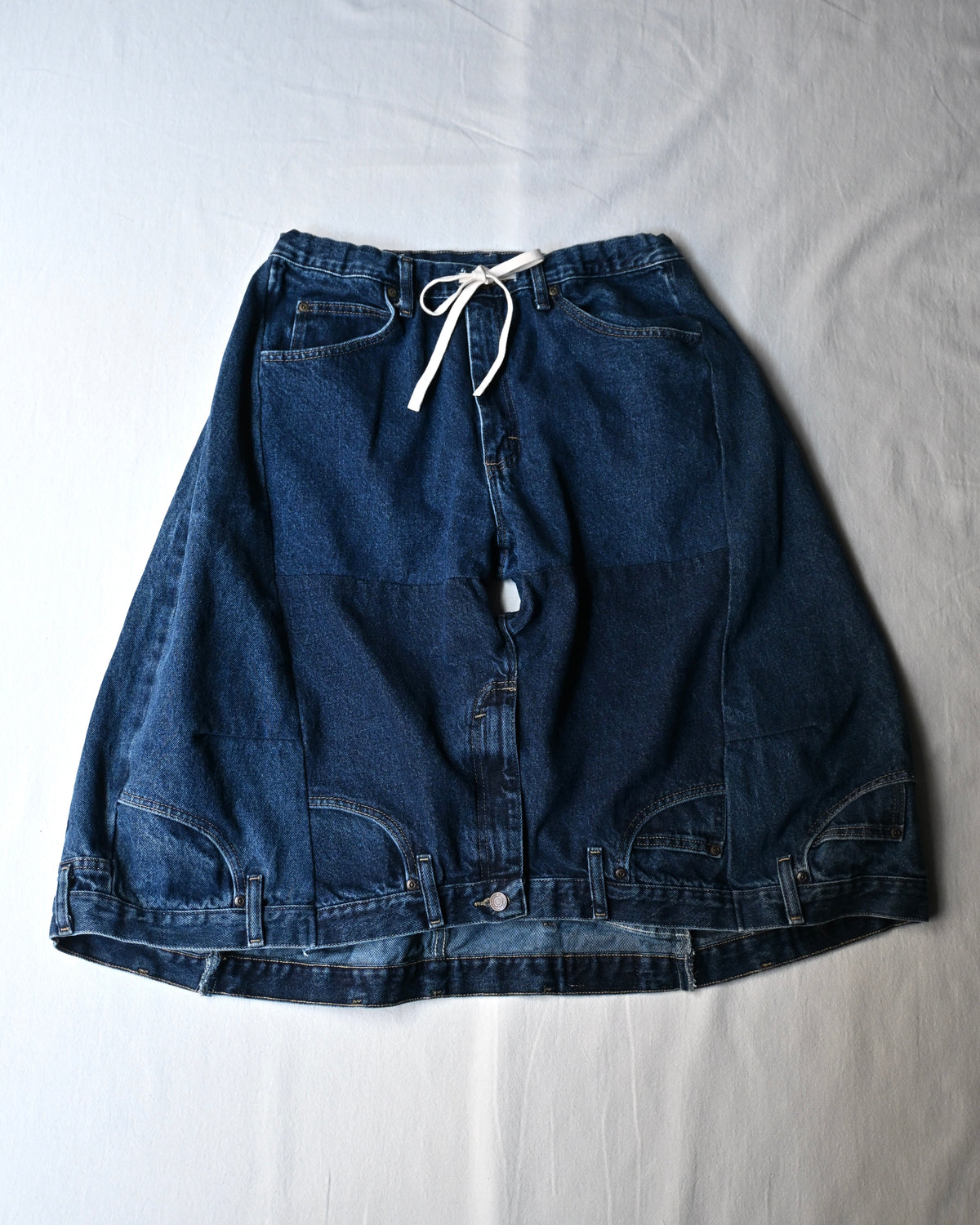 ID26-021-05-F / donut denim pant【B】