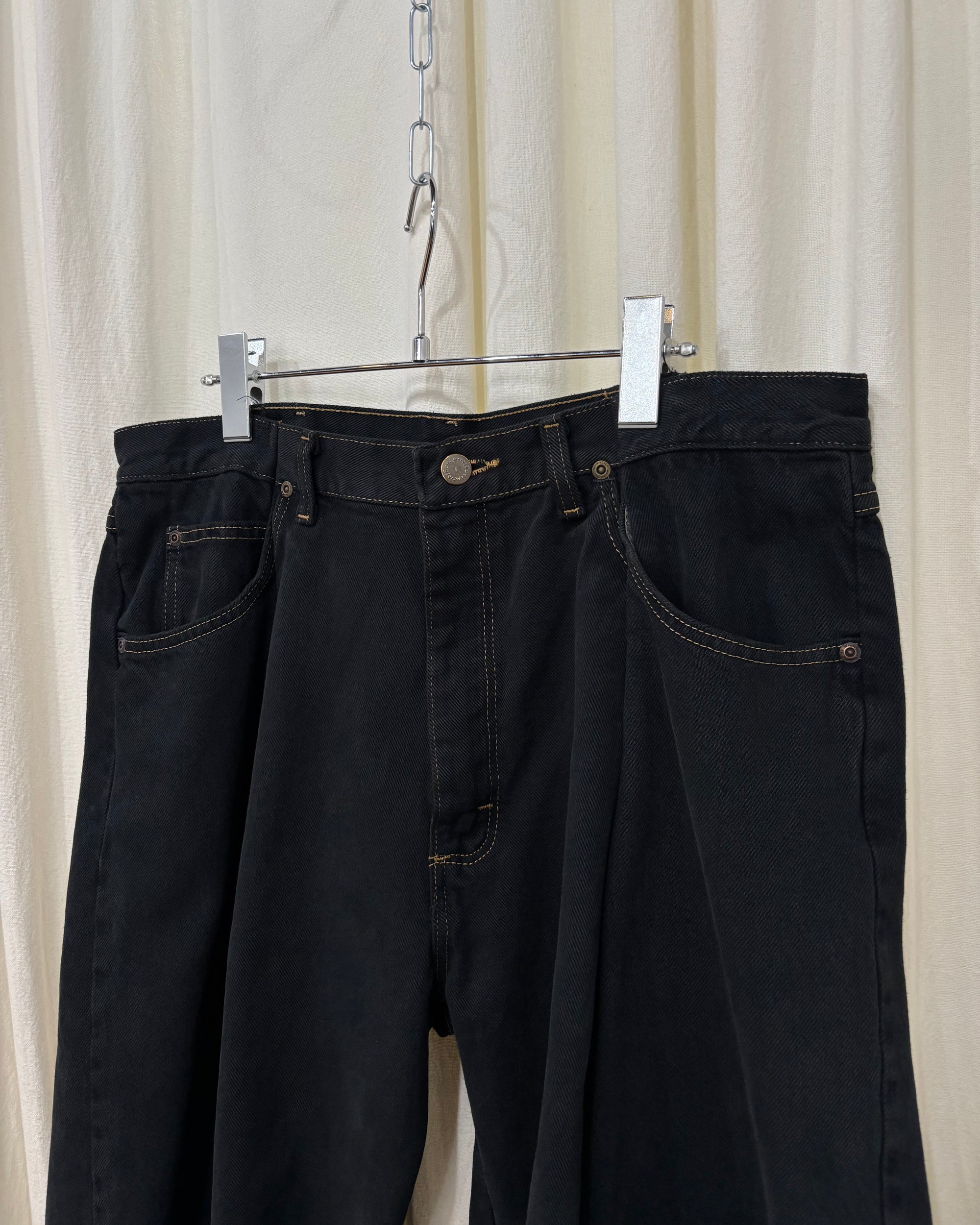 ID-005–06-XL / curve buggy denim overdyed【A】