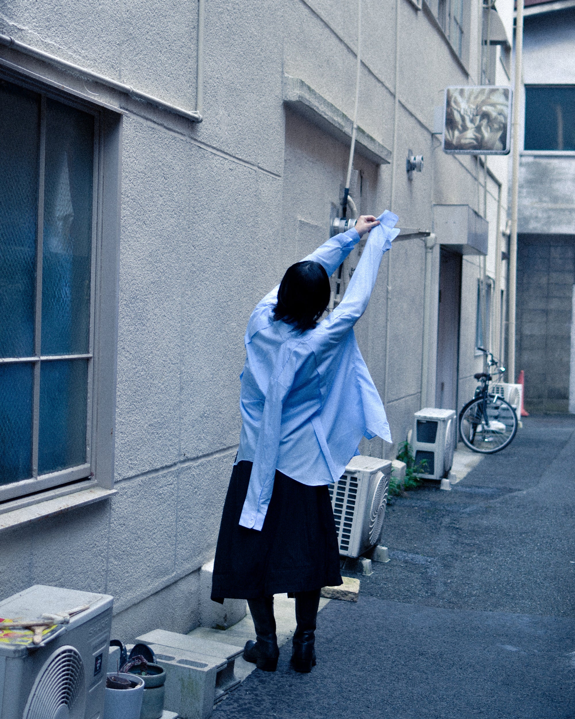 ID25-004 / docking avant-garde shirt