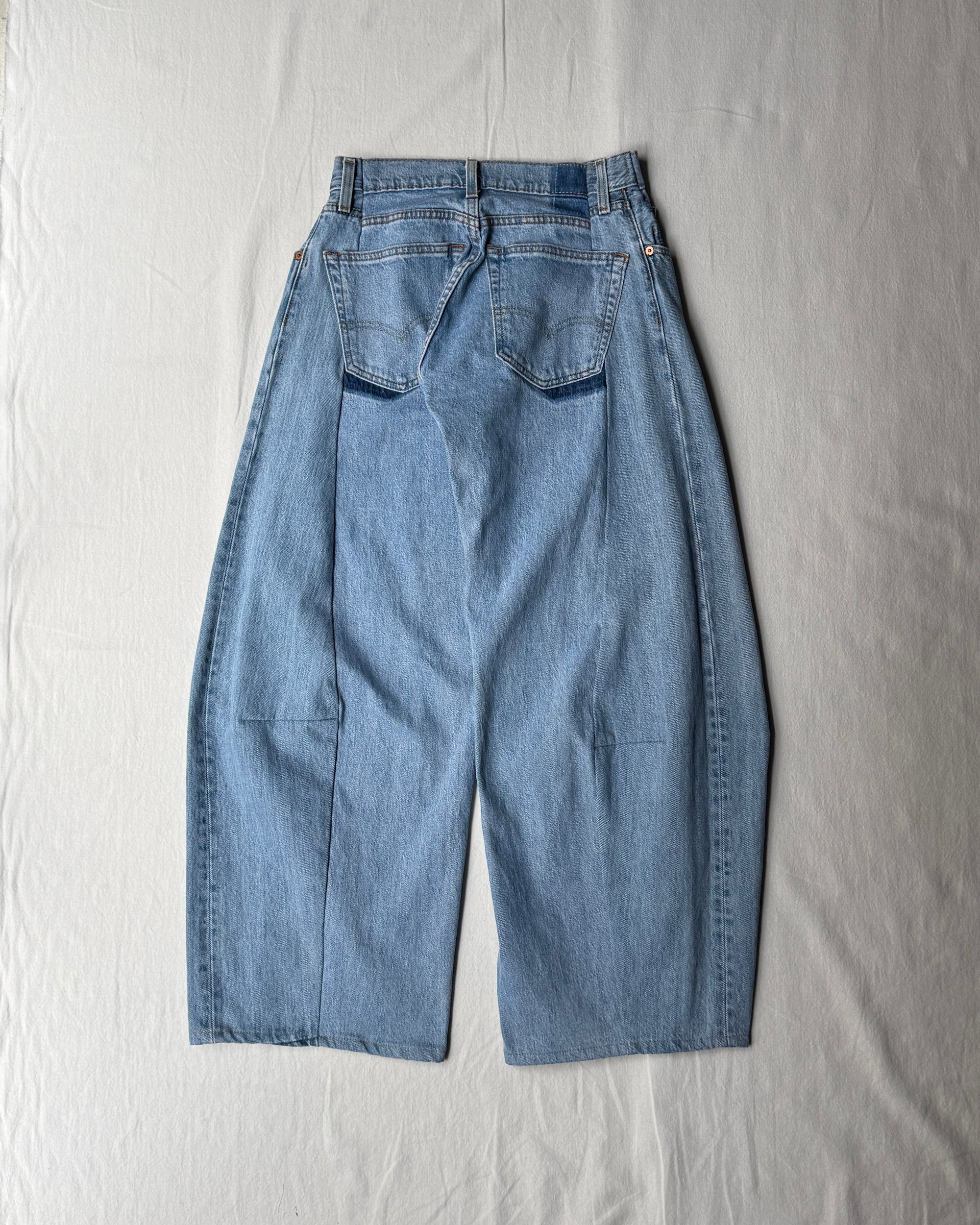 RE-010-27 / curve buggy denim【A】