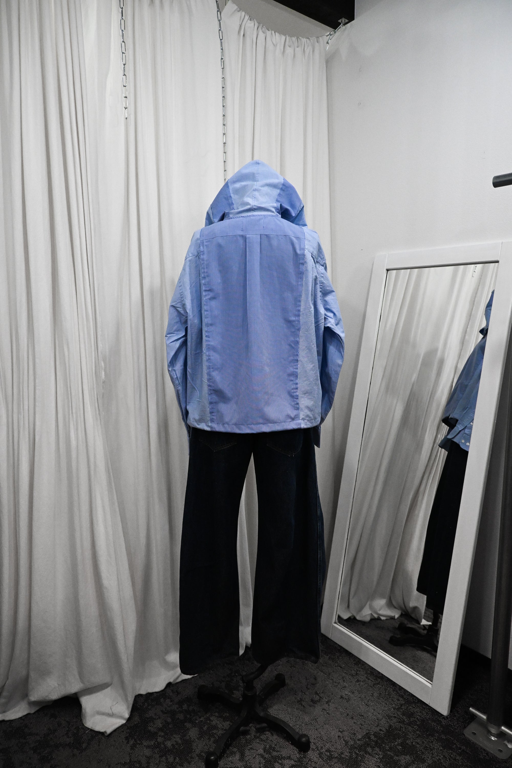 ID26-015-01-F / docking shirt hoodie 【B】