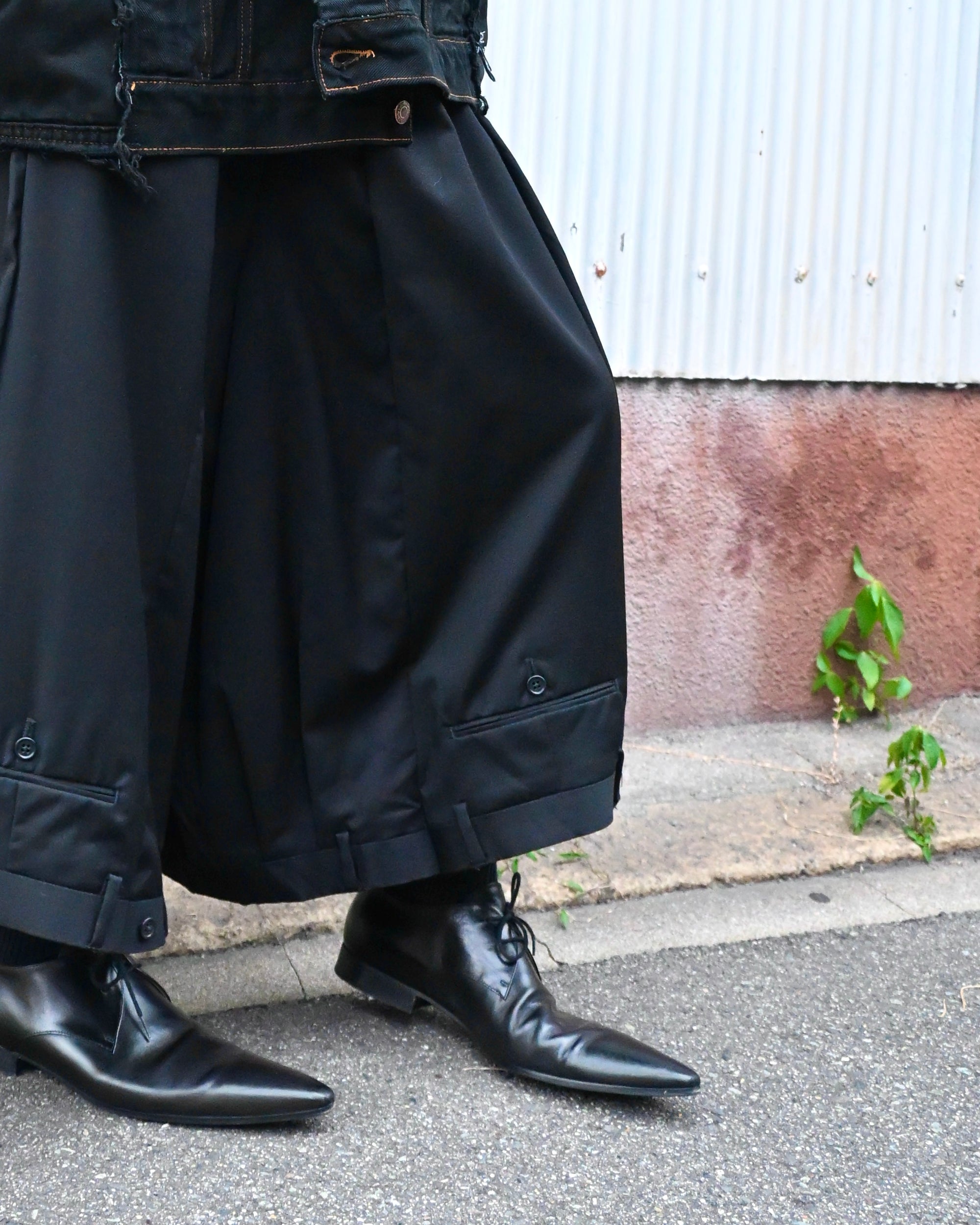 ID26-006-03-M / rebuild hakama slacks【B】