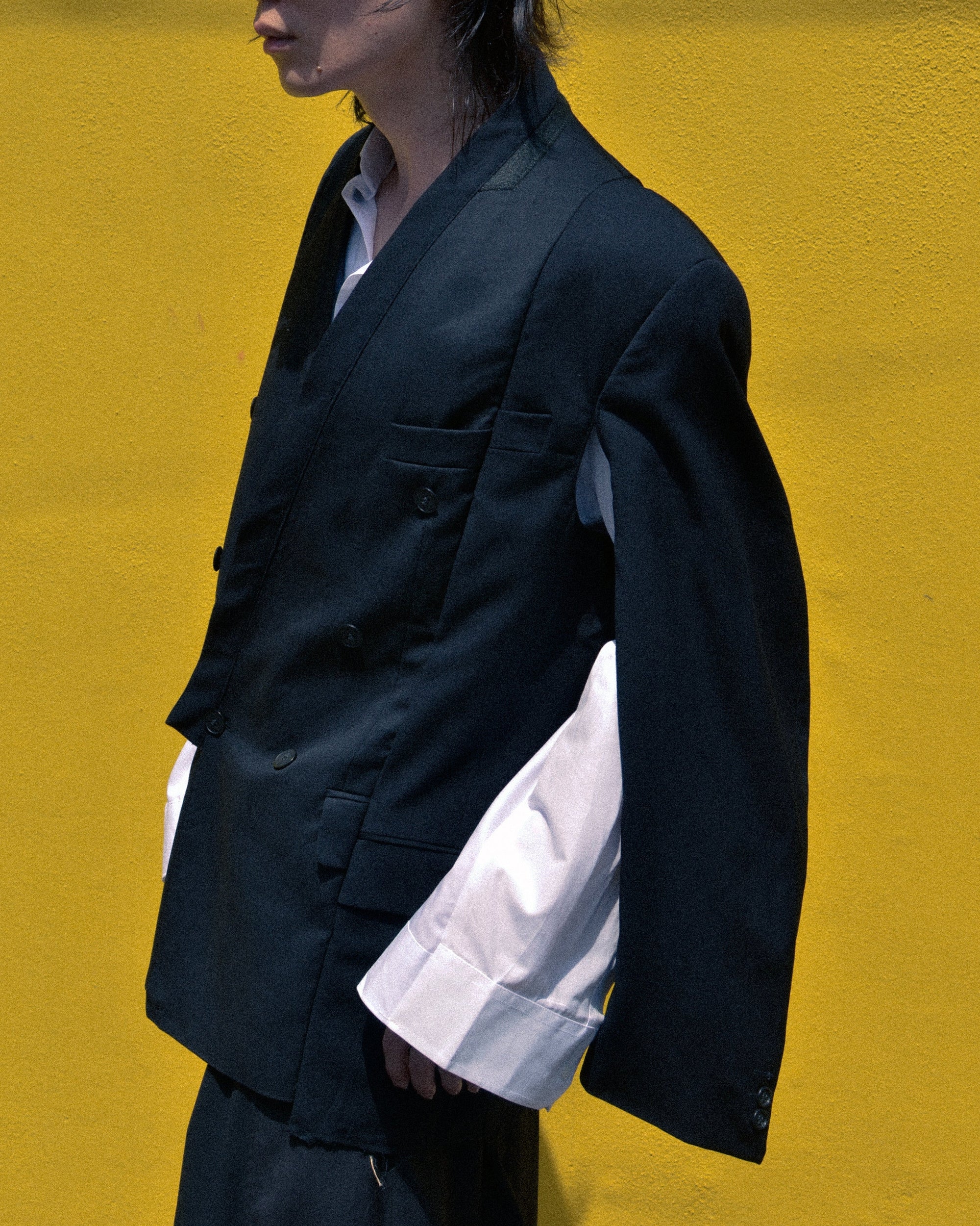 ID25-015-01-F / kimono tailored jacket【A】