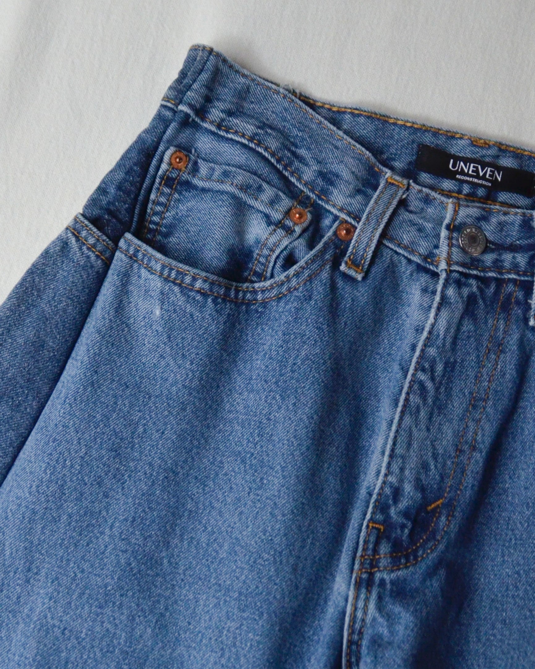 RE-010-18 / curve buggy denim【A】
