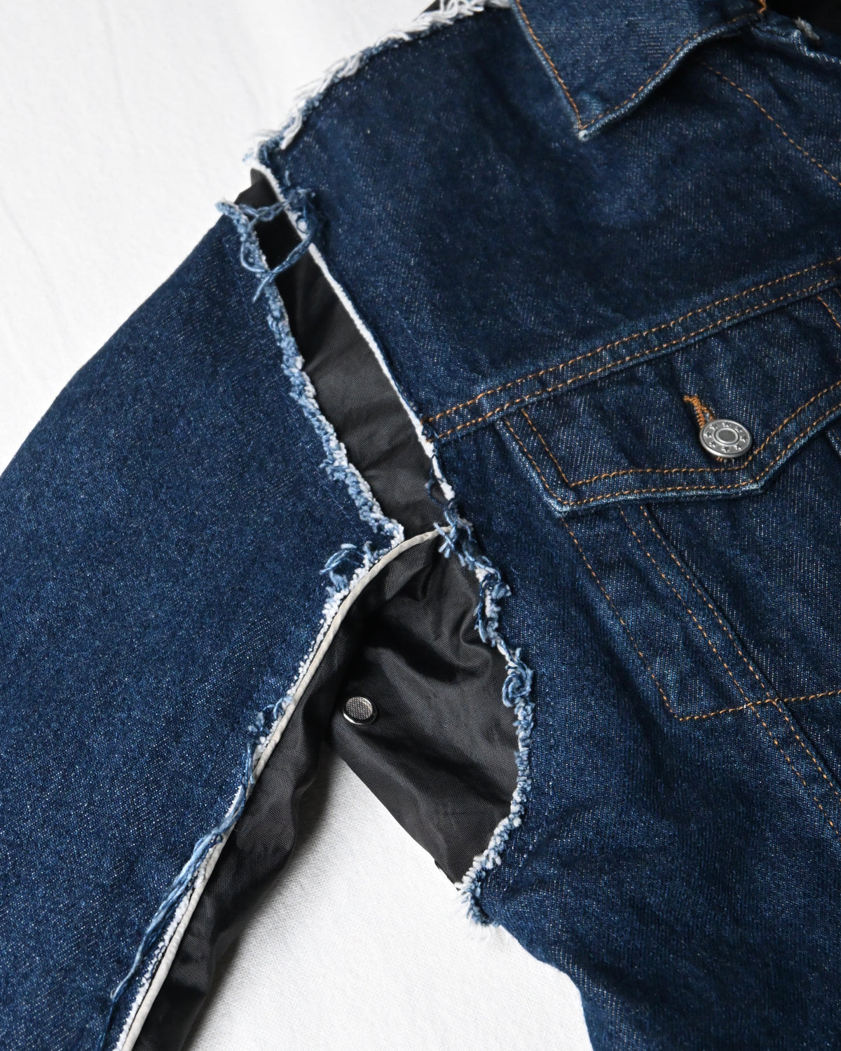 ID26-055-F / fake layered work jacket【A】