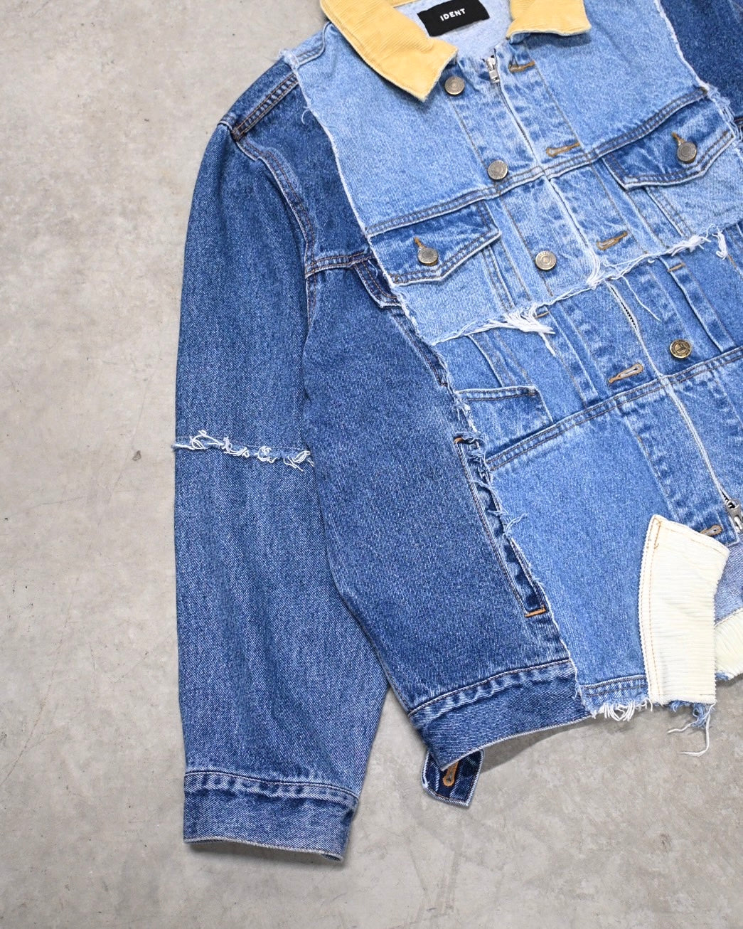 ID26-041-F / mirrored denim jacket【A】