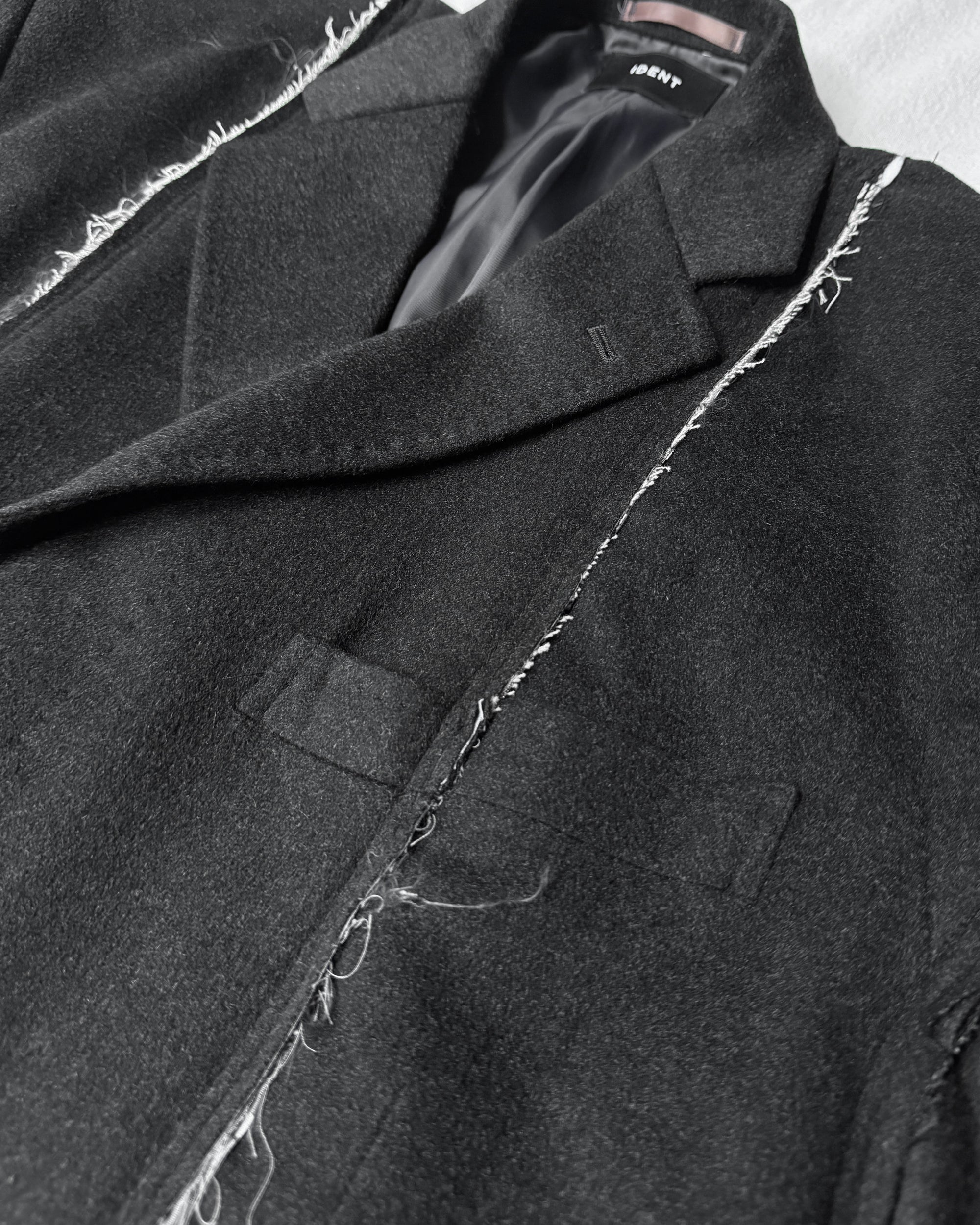 ID25-029-F / rebuild kimono cashmere coat【A】