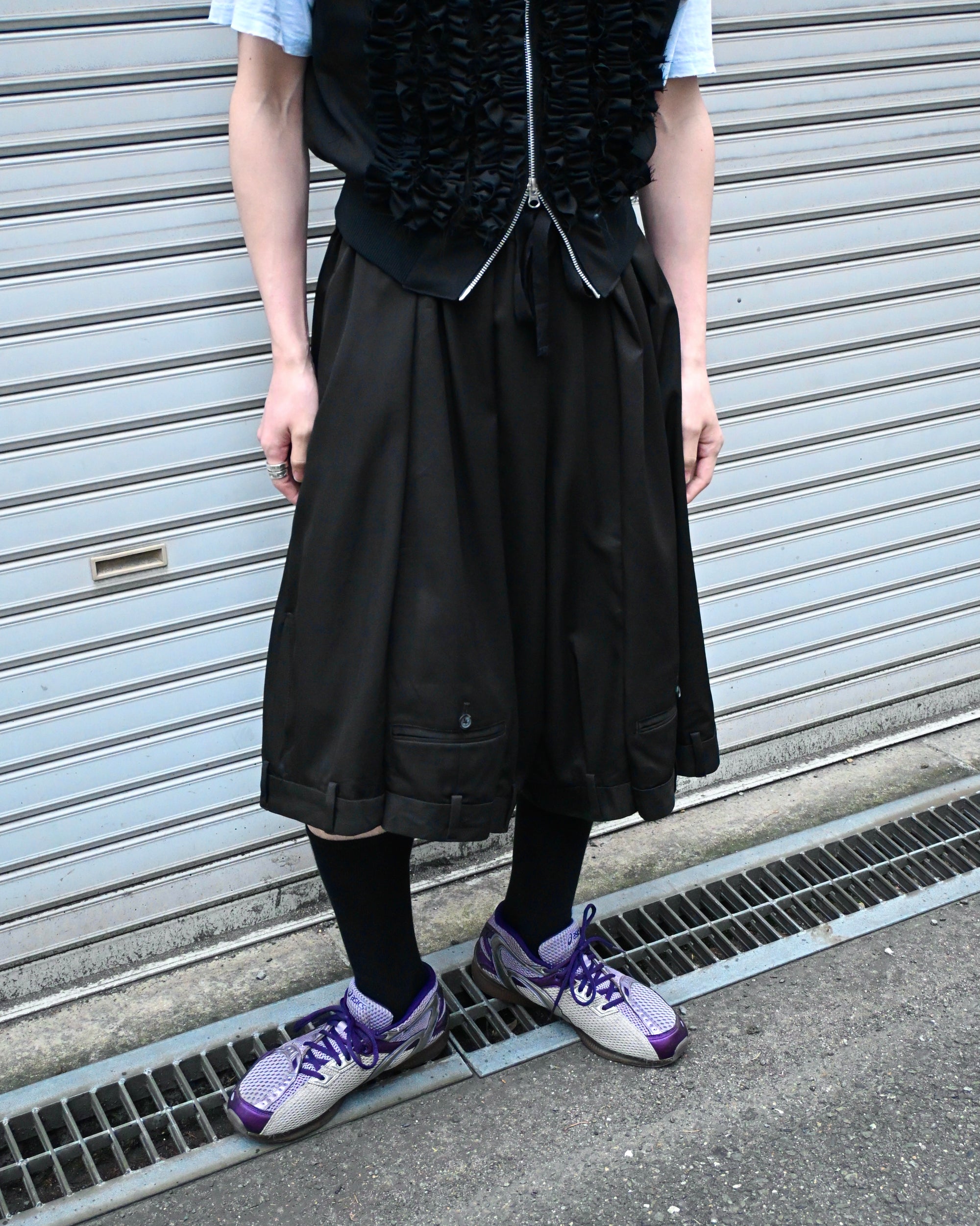 ID26-006-03-S / rebuild hakama slacks【A】