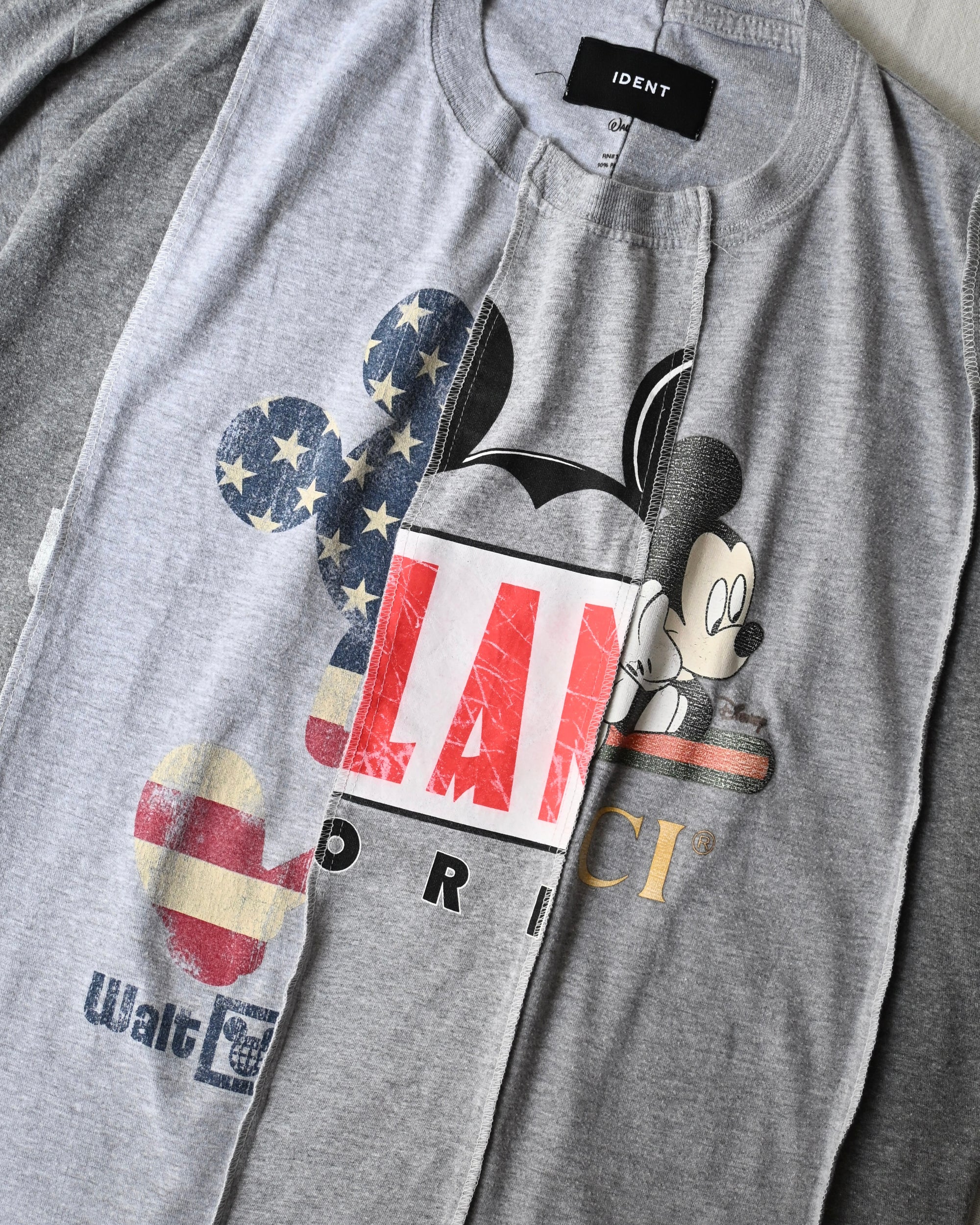 ID26-024-F / rebuild mickey tee【A】
