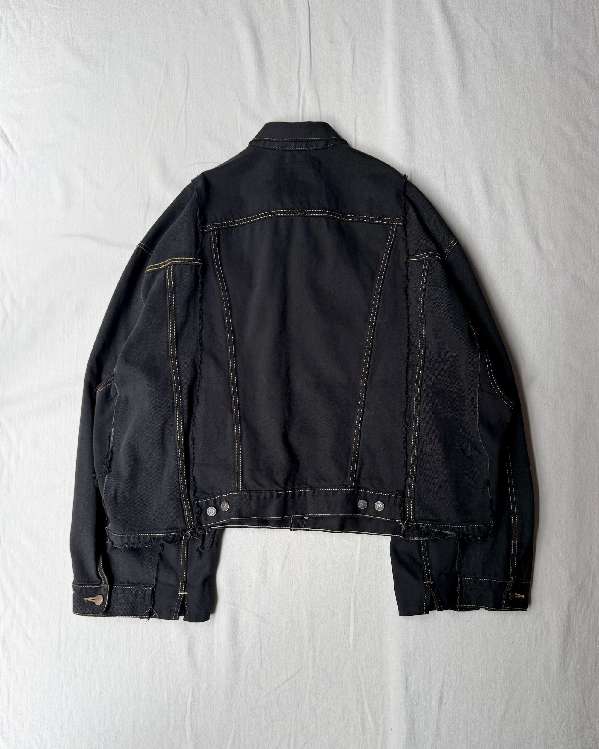 ID-006-F / rebuild kimono denim overdye【A】