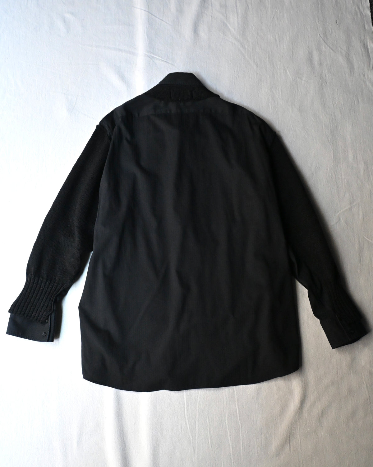 ID26-047-F / fake layered vintage cardigan 【B】
