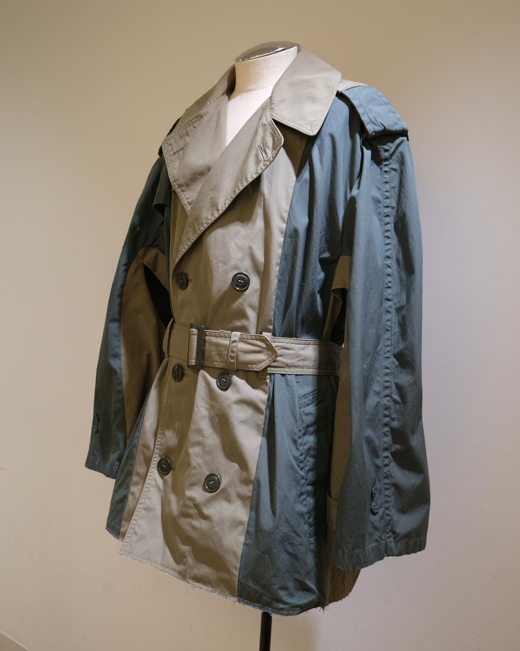 ID26-001-01-F / rebuild trench jacket【A】