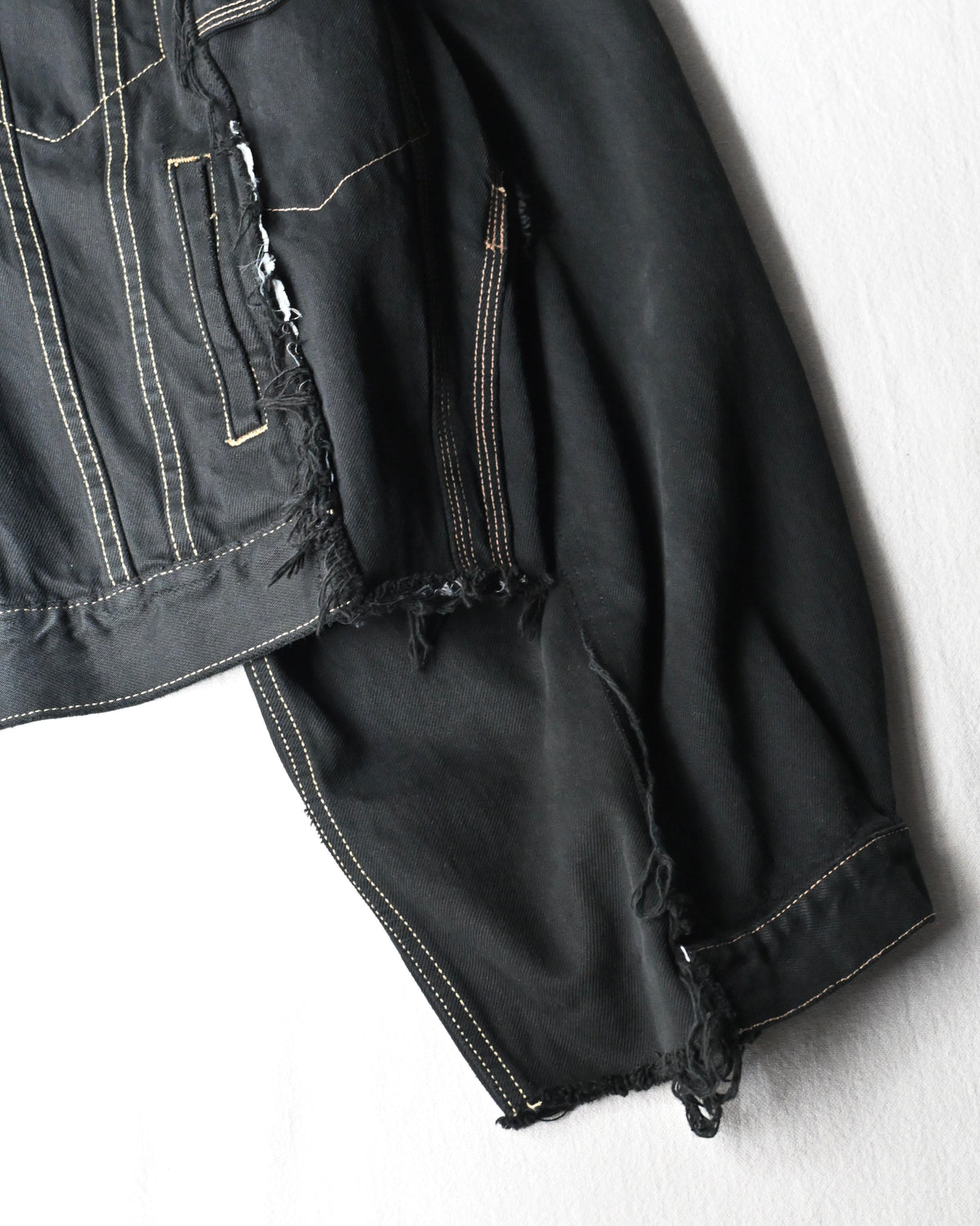 ID-006-07-F / rebuild denim overdyed【A】