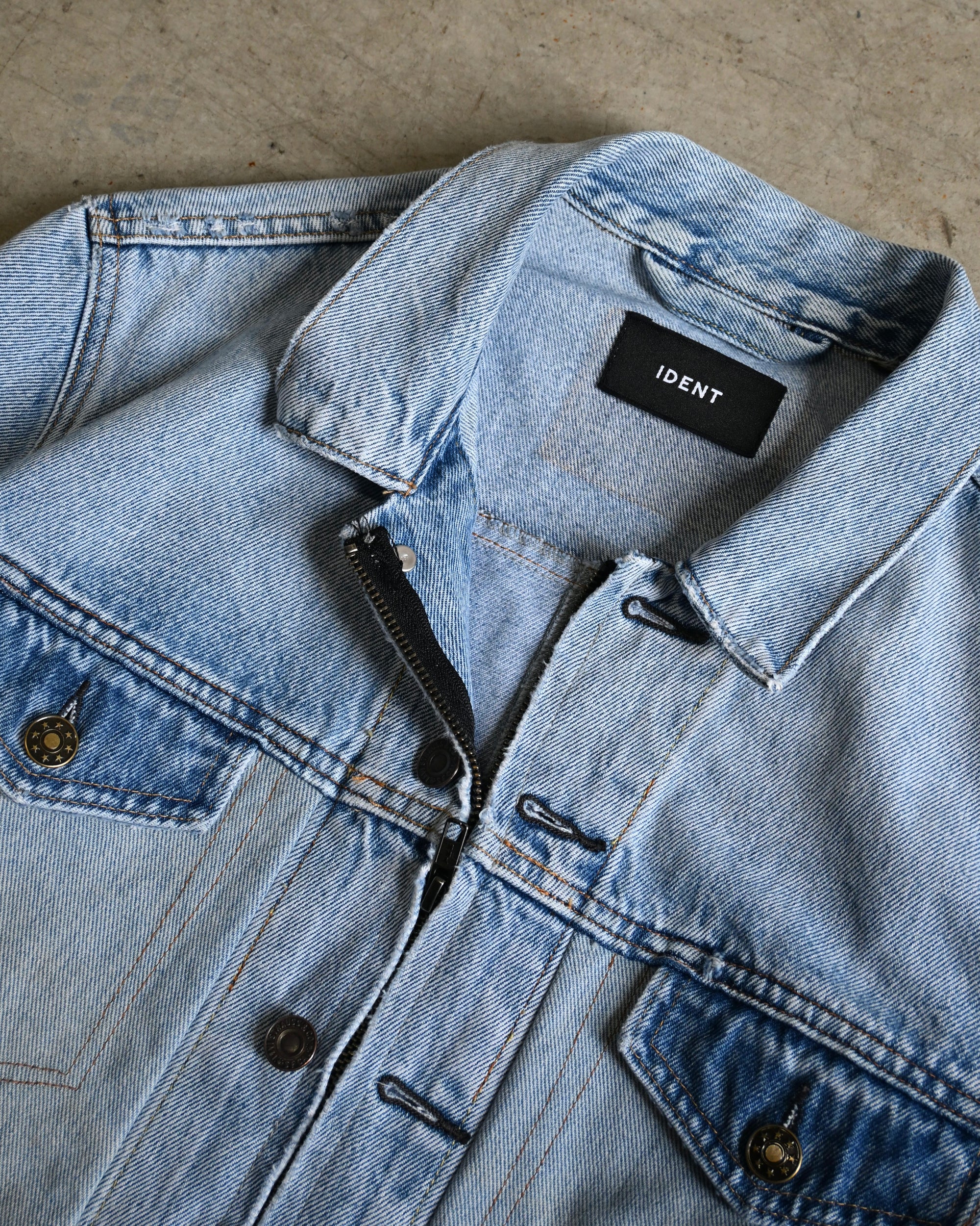 ID26-050-F / upside down denim jacket 【B】