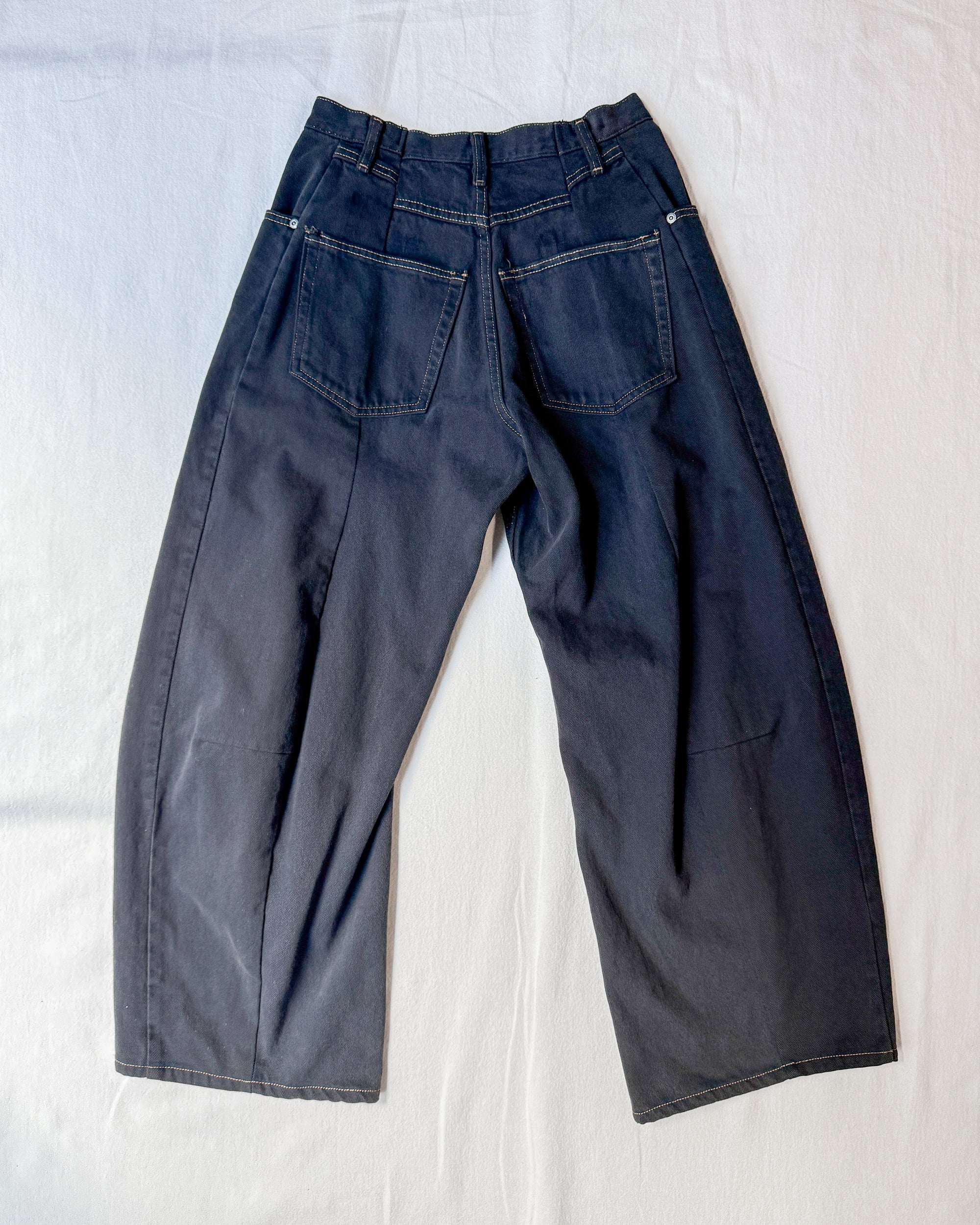 ID-005-S / curve buggy denim over dyed【B】