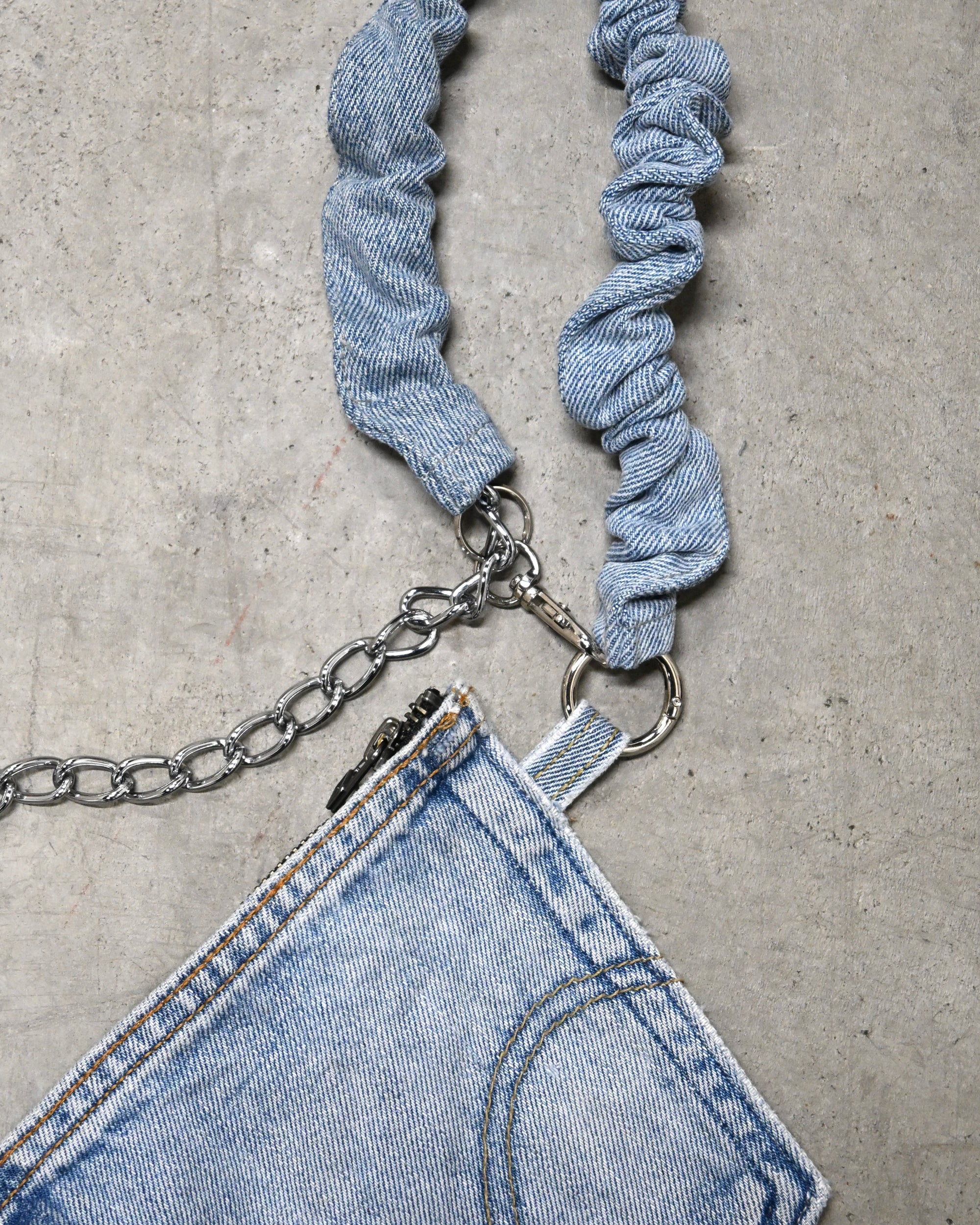 ID26-031-F  / denim pocket shoulder【D】